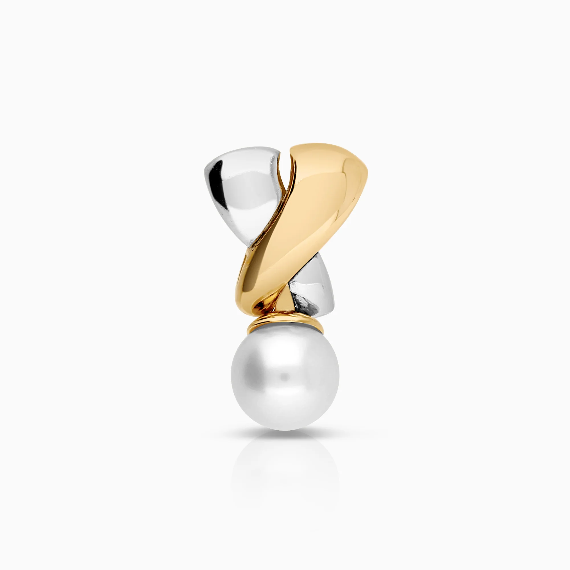 Pendant with pearl 1.52g 18K gold