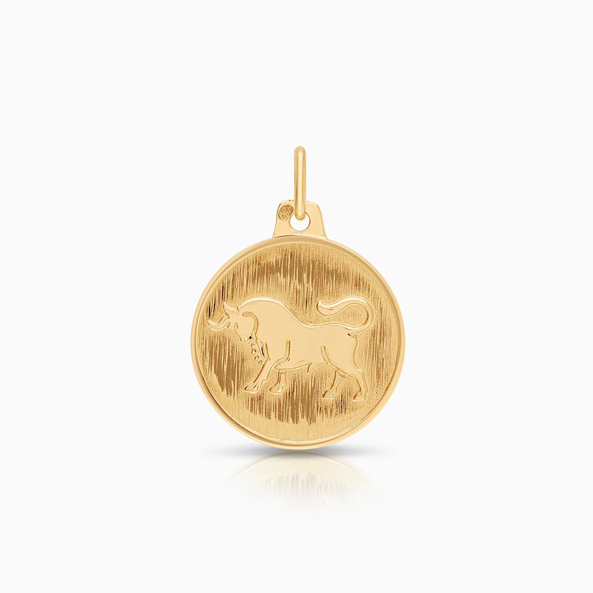 Ox pendant 1.03g 18K gold