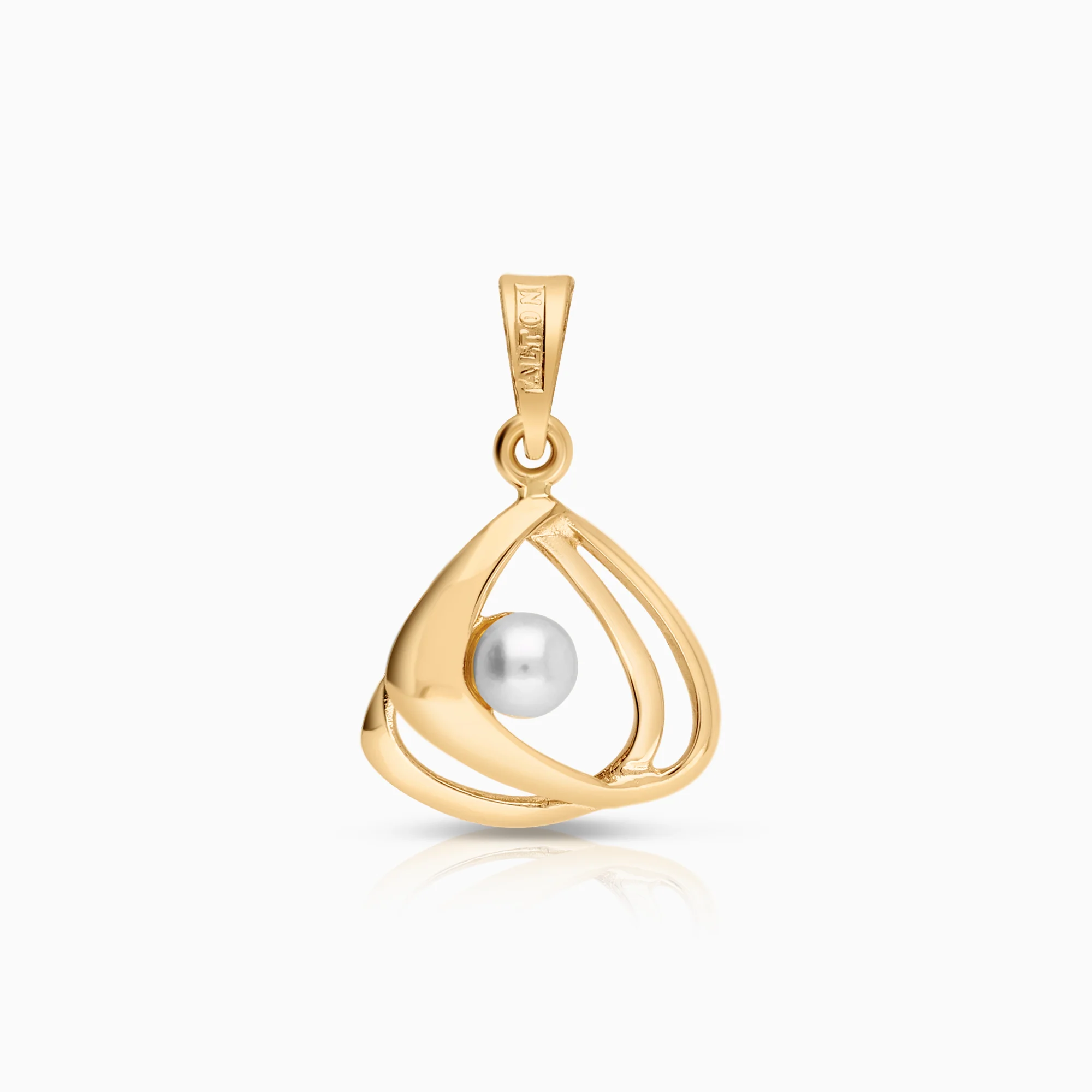 Pearl pendant 0.60g 18K gold