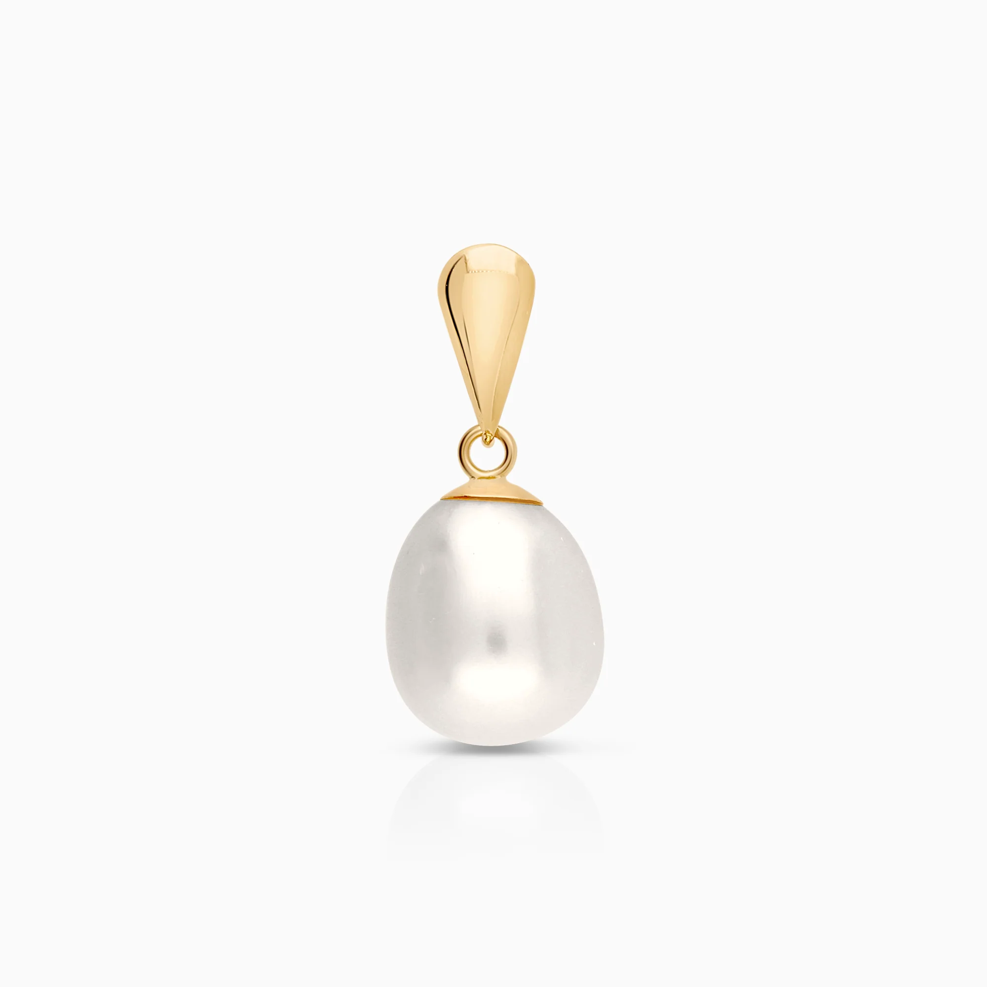 Pendant with pearl 1.21g 18K gold
