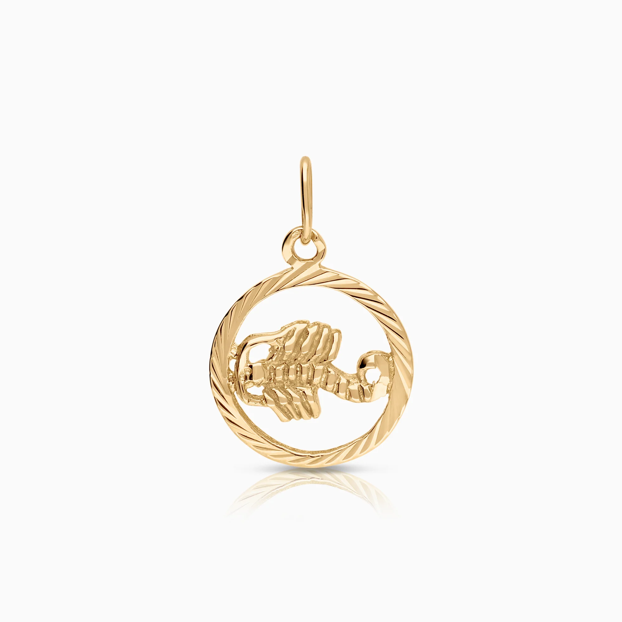 Scorpio pendant 1.02g 18K gold