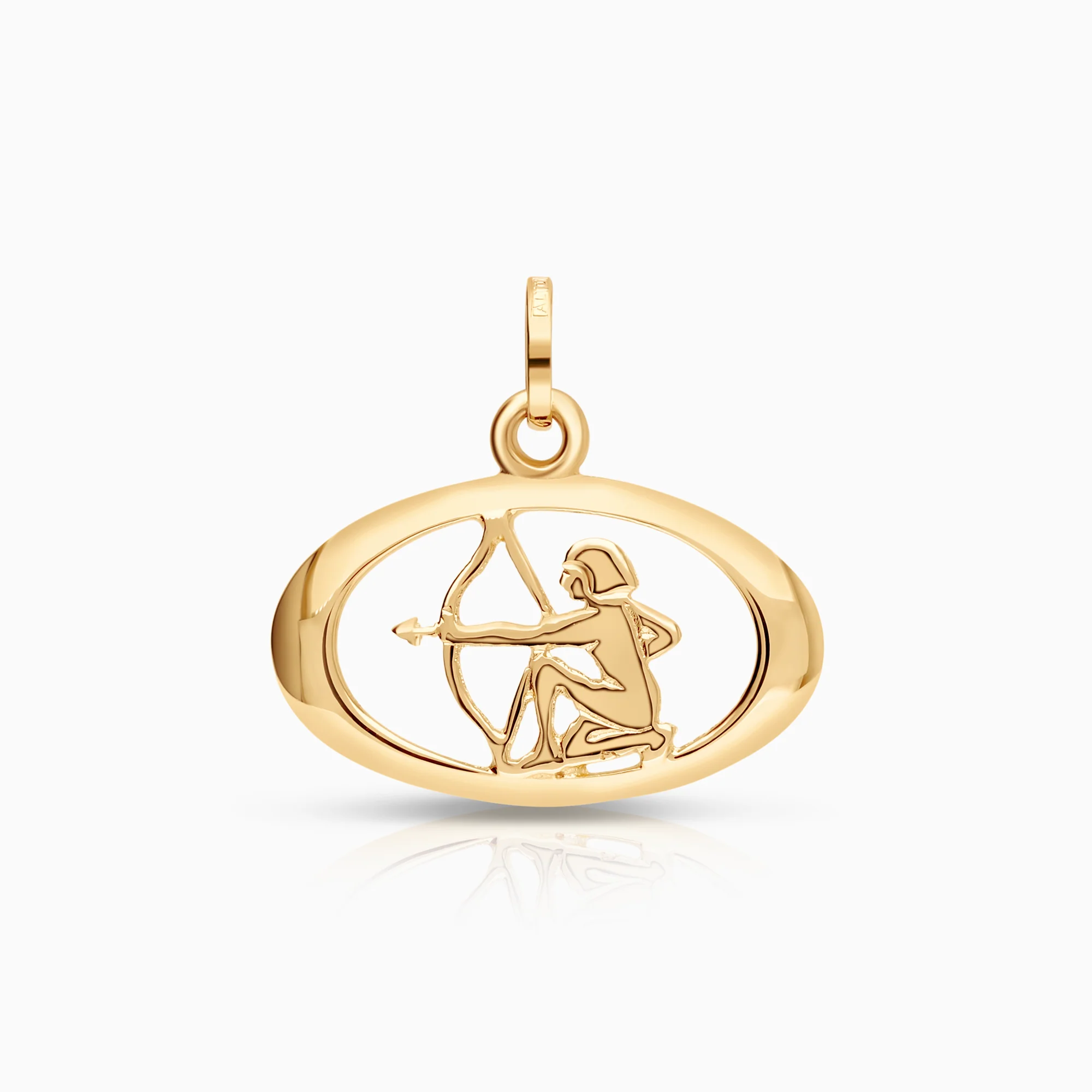 Pendant Sagittarius 0.91g 18K gold