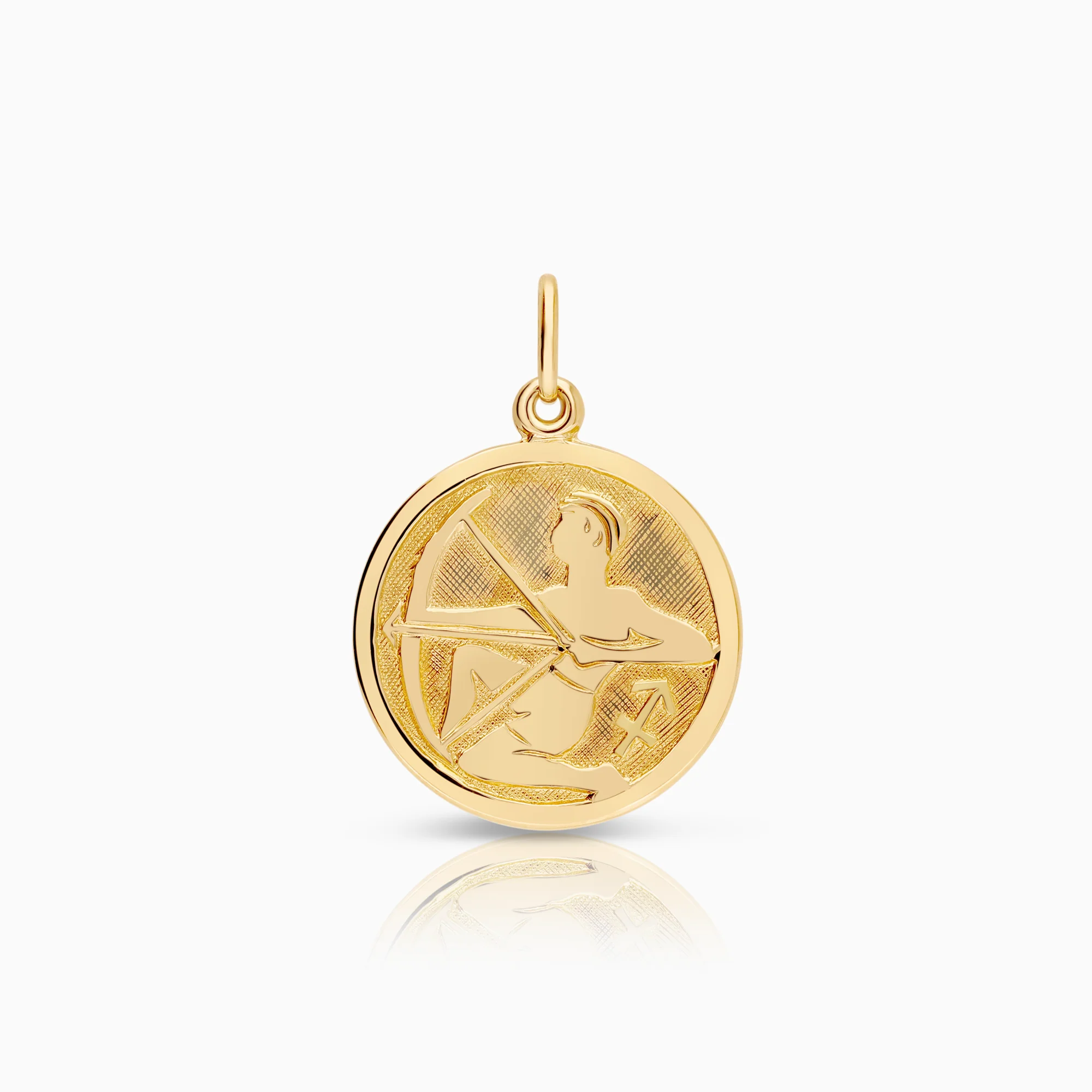 Pendant Sagittarius 1.86g 18K gold