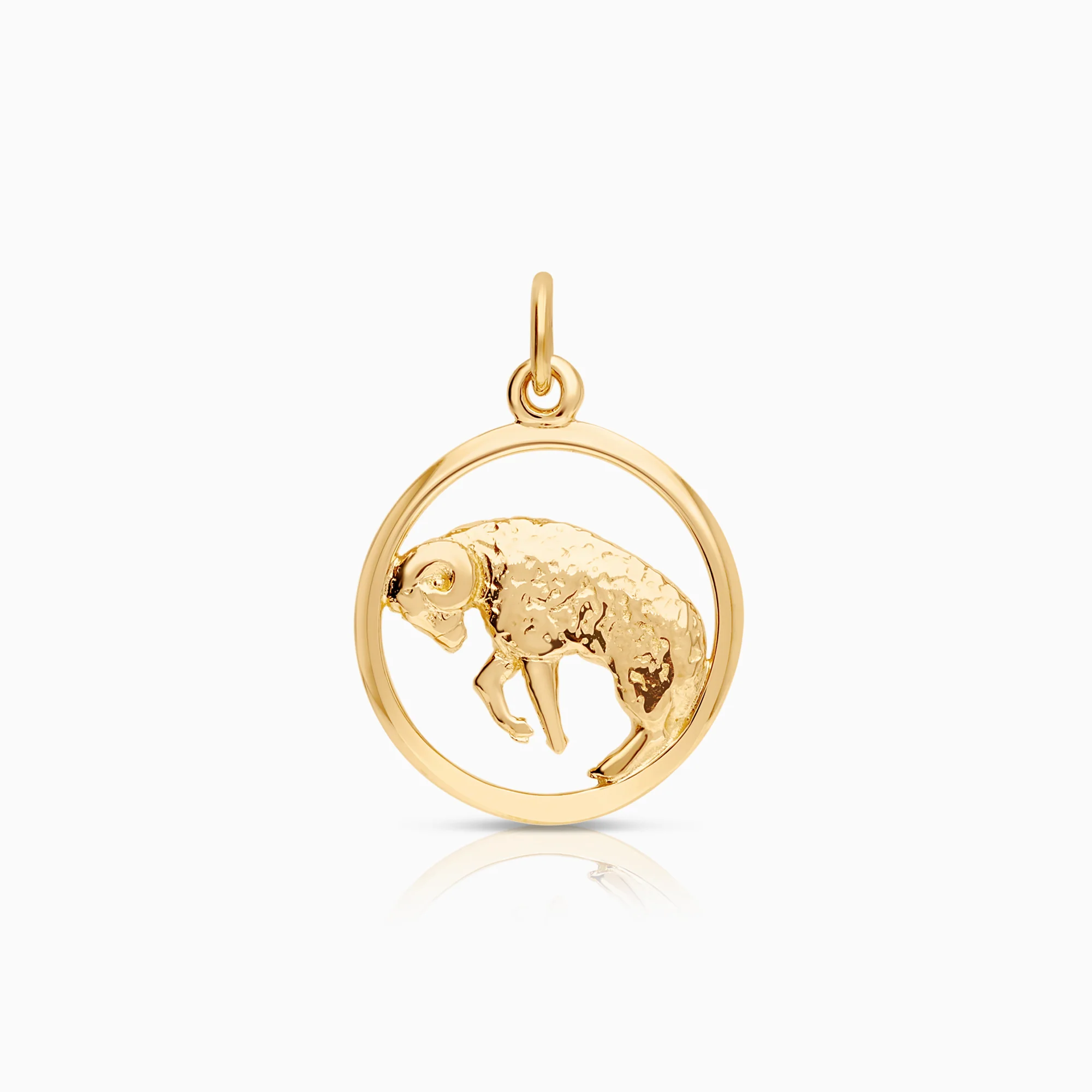 Capricorn pendant 2.01g 18K gold