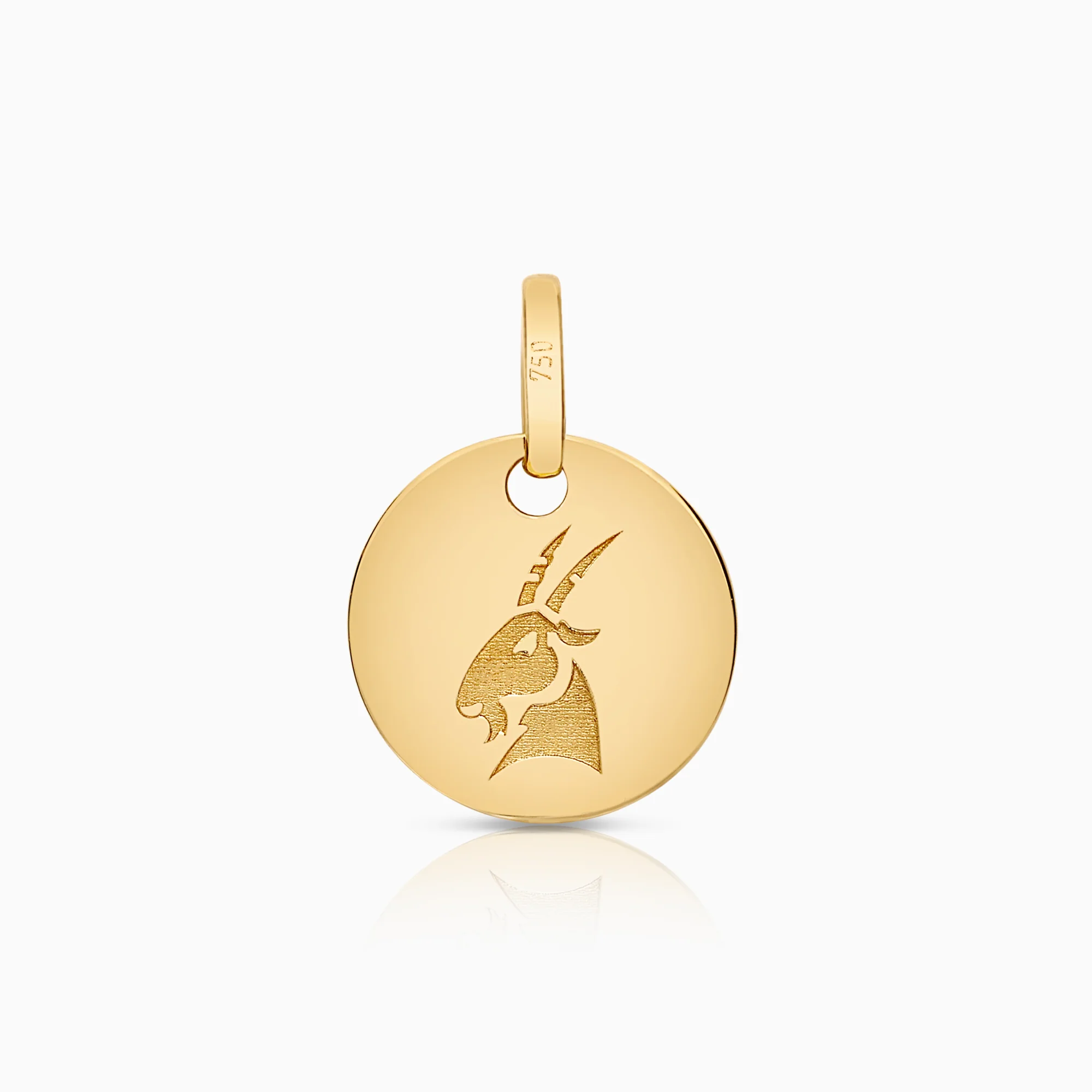 Pendant zodiac sign 0.42g 18K gold