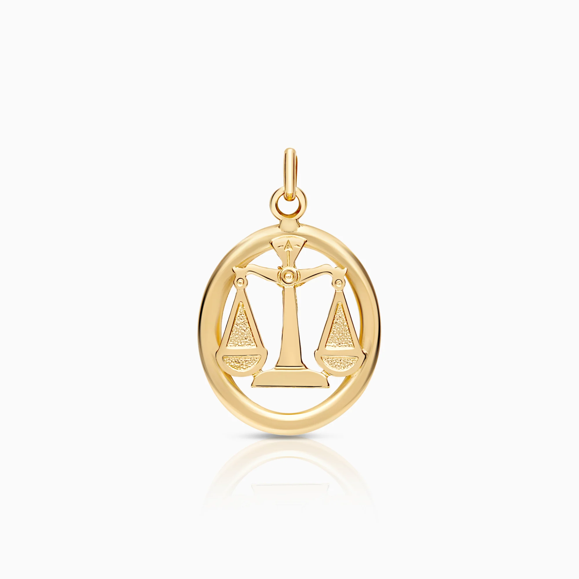 Pendant with zodiac sign 0.84g 18K gold