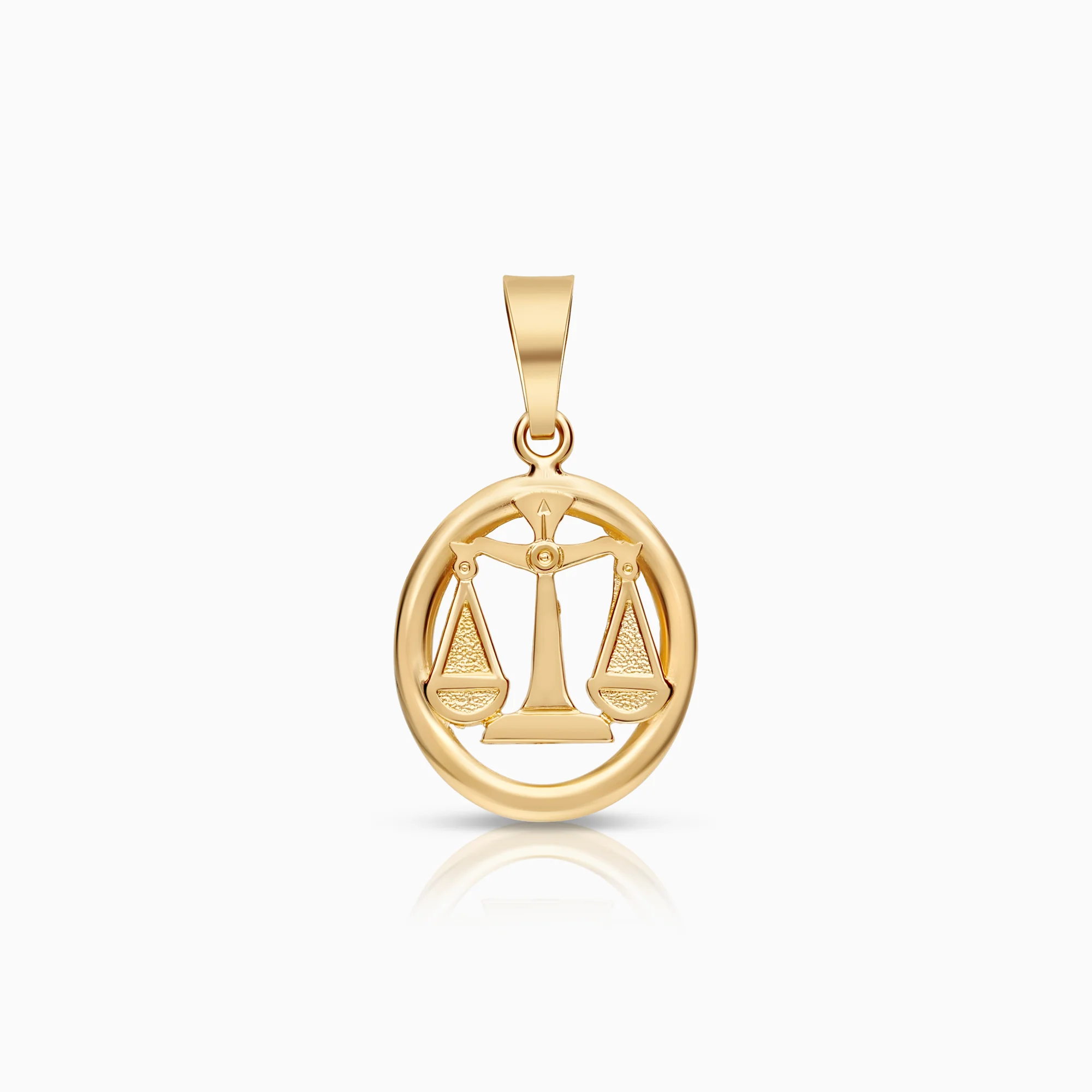 Libra pendant 0.96g 18K gold