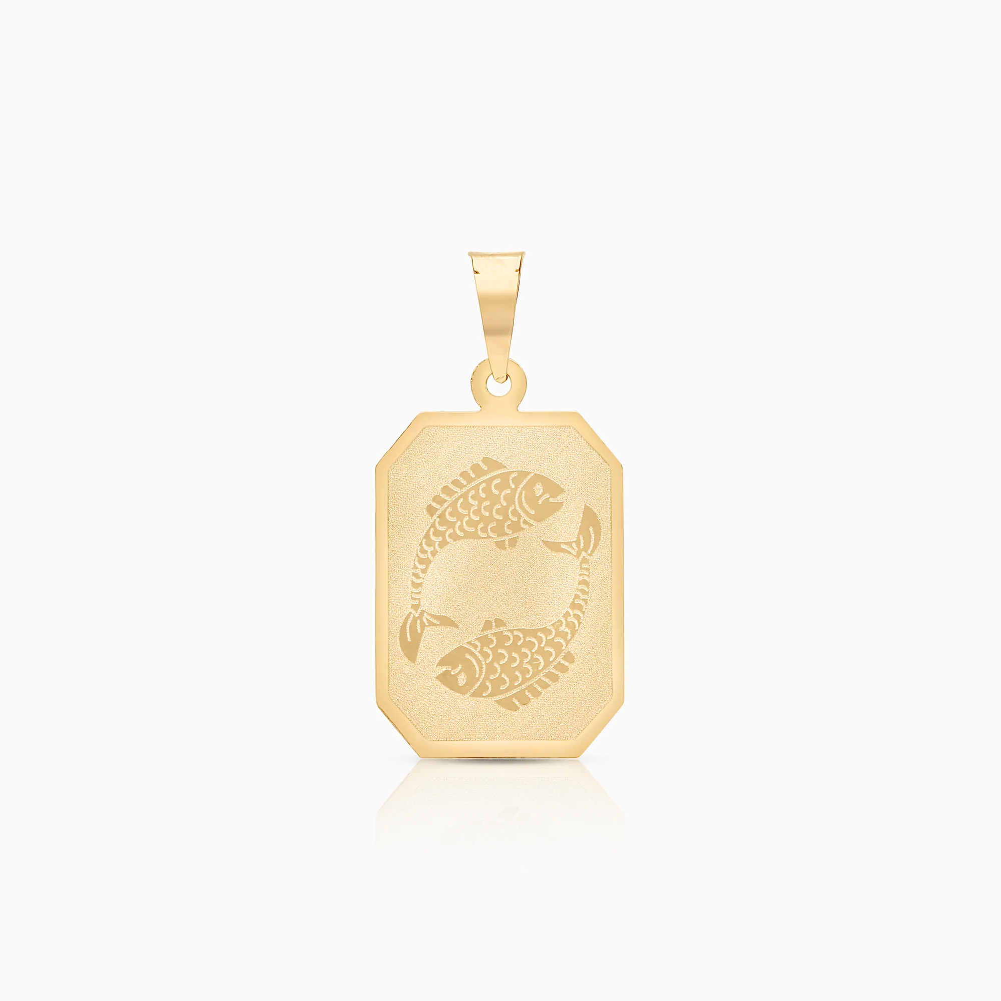 Fish pendant 0.97g 18K gold