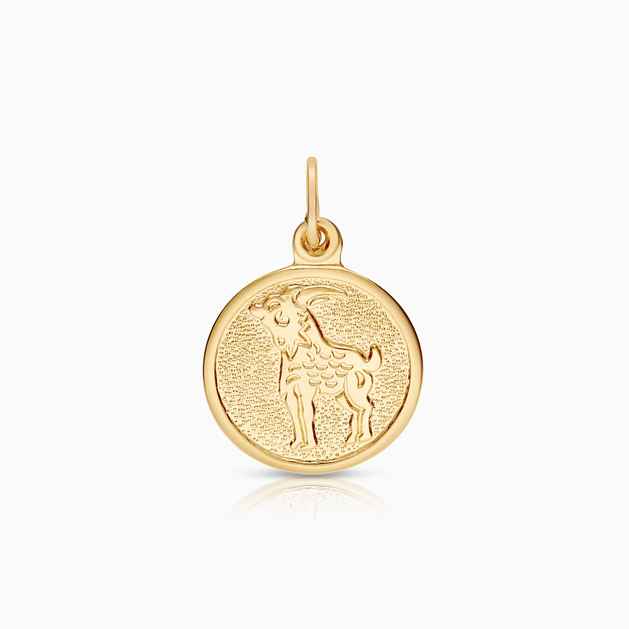 Capricorn pendant 1.00g 18K gold