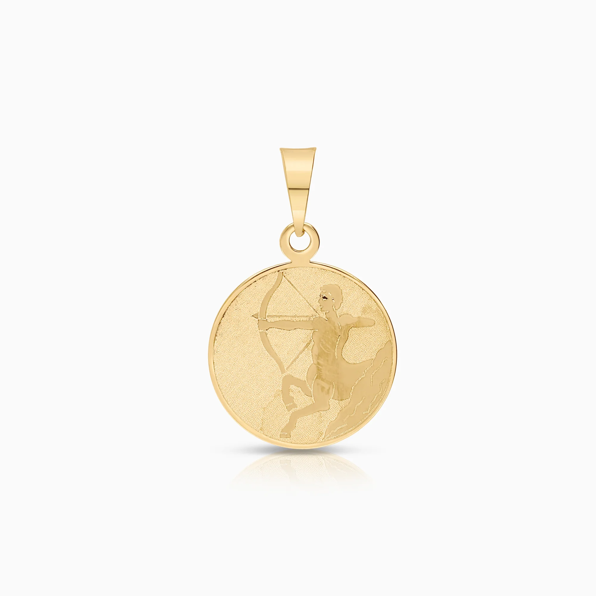 Zodiac pendant 1.01g 18K gold