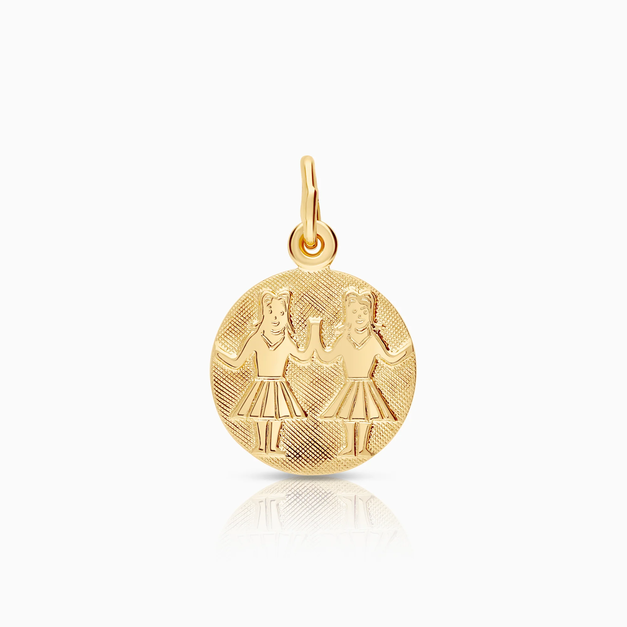 Pendant with zodiac sign 1.17g 18K gold
