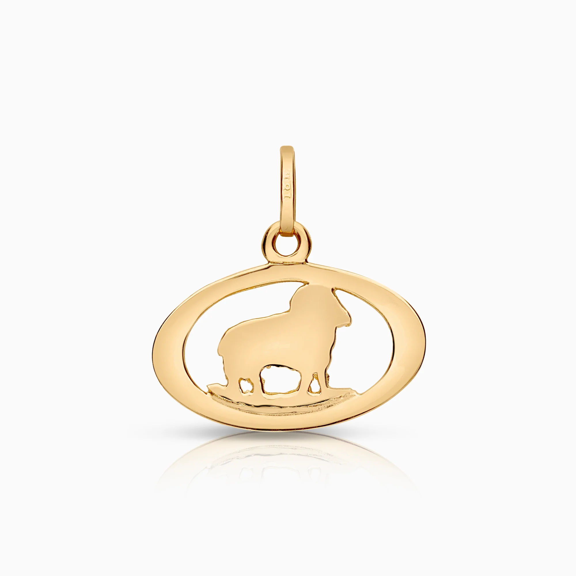 Pendant zodiac sign 1.45g 18K gold