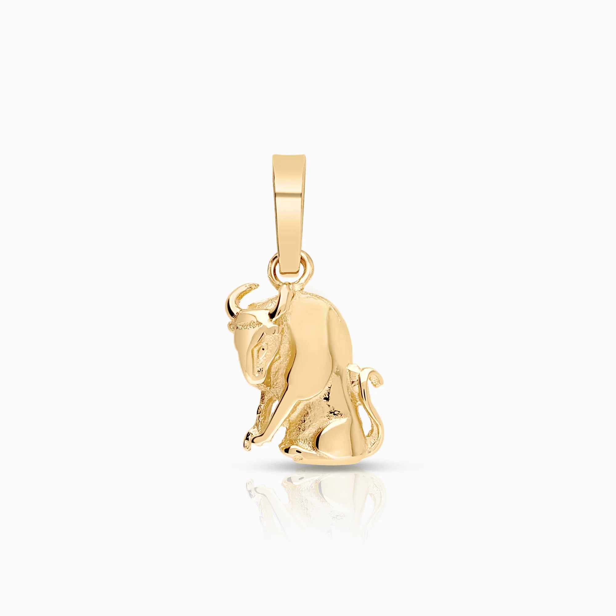 Taurus pendant 0.79g 18K gold
