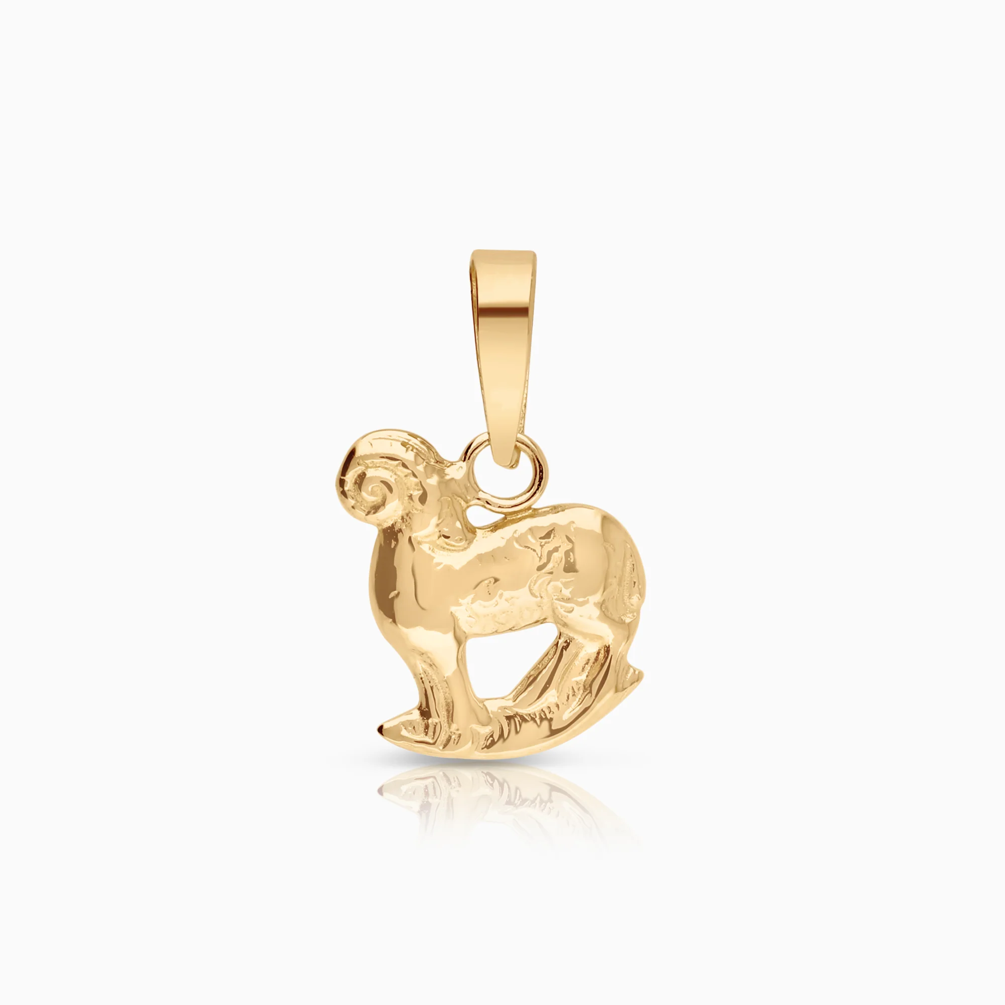 Aries pendant 0.44g 18K gold