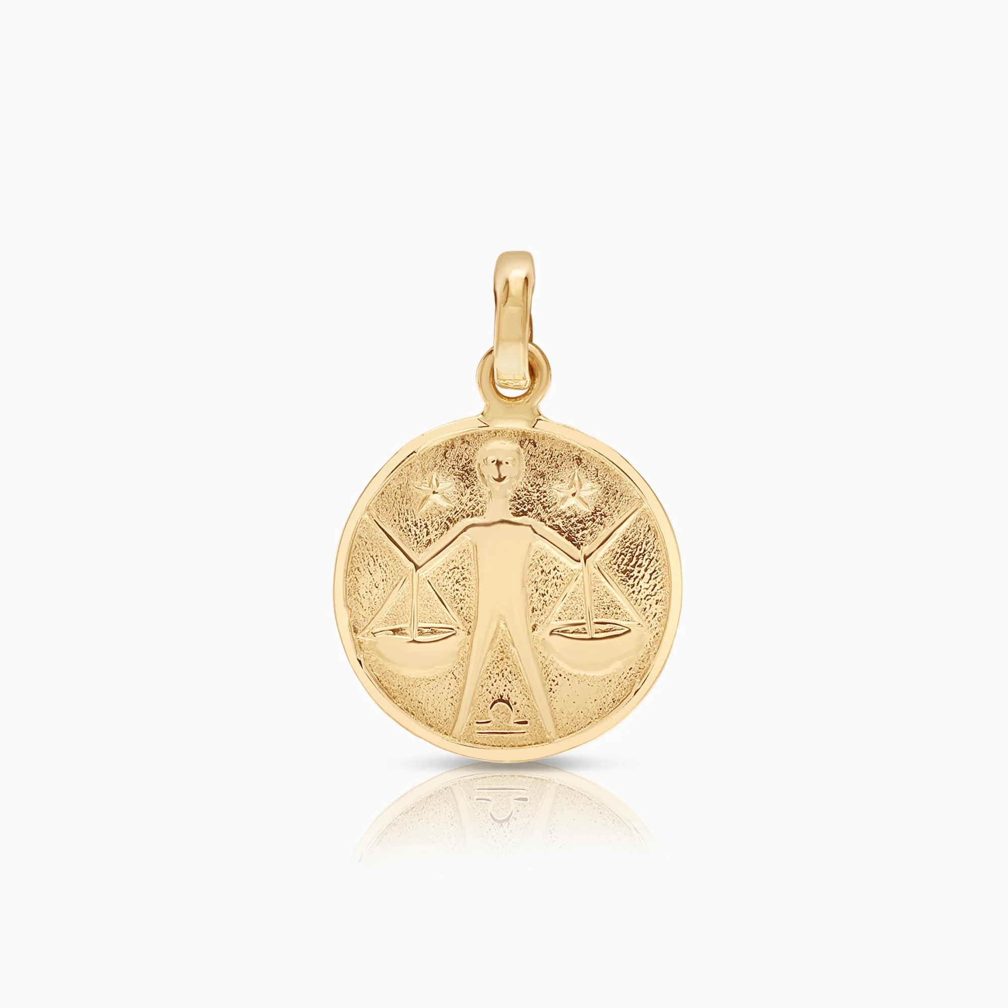 Libra pendant 0.79 g 18K gold