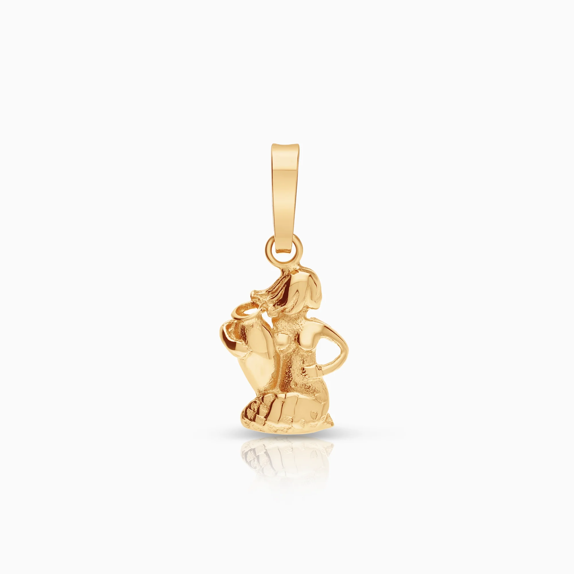 Aquarius pendant 0.54g 18K gold