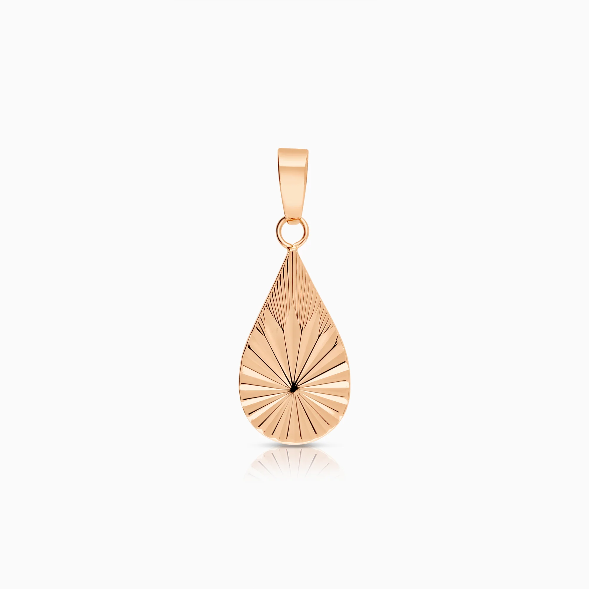 Pendant 1.85g 14K rose gold