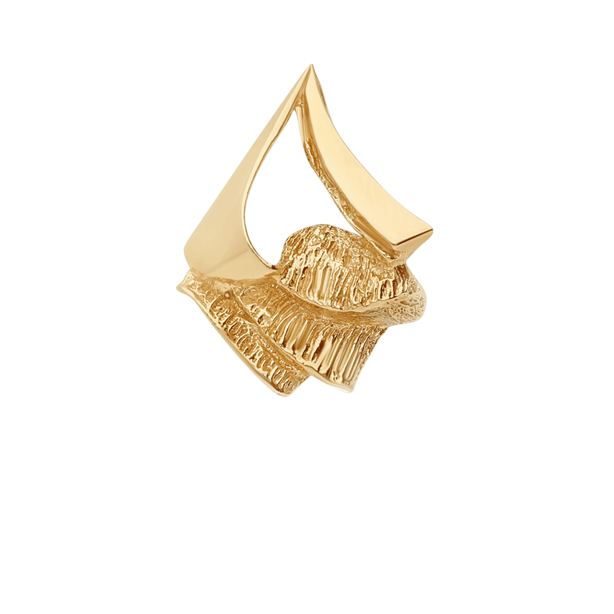 Pendant 1.72g 18K gold - Image 2