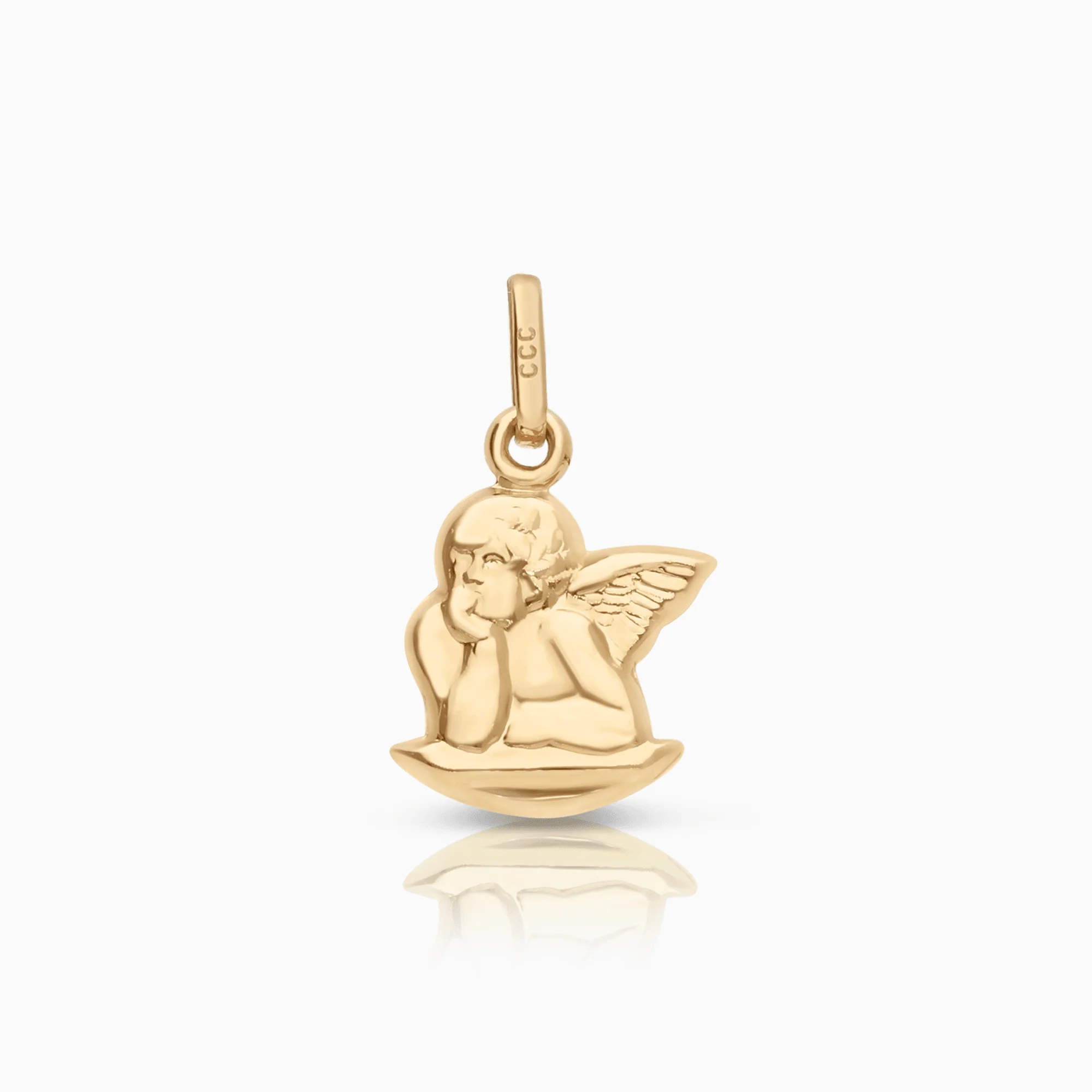 Angel pendant 0.58g 18K gold