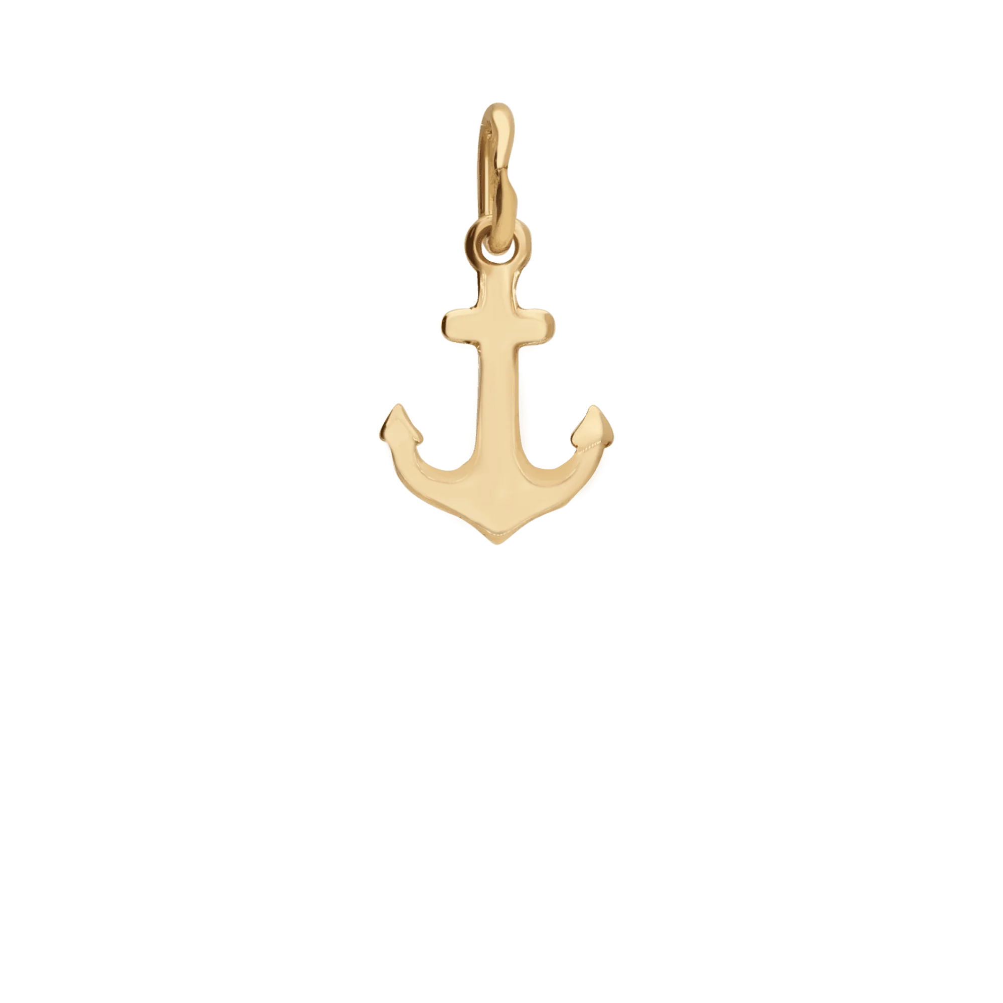 Anchor pendant 0.43g 18K gold - Image 2