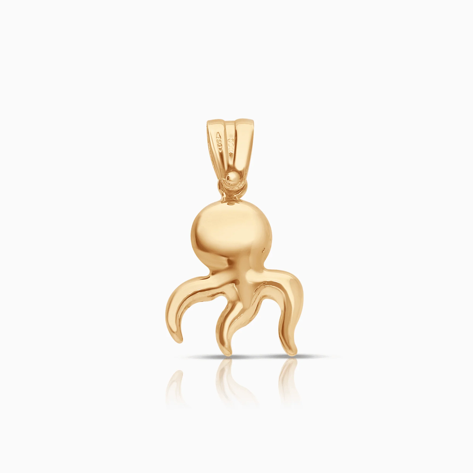 Octopus pendant 1.14g 18K gold