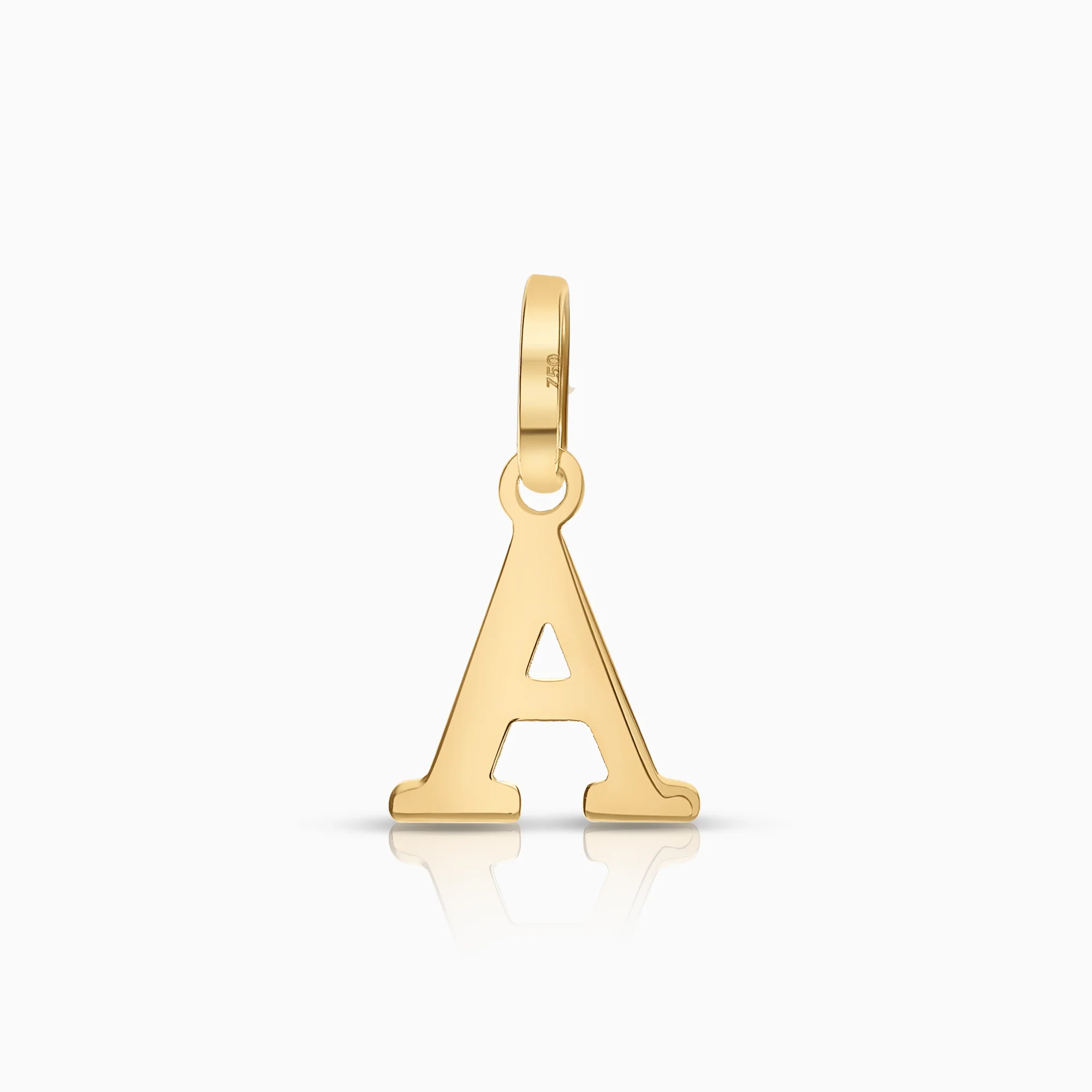 Pendant Letter 0.16g 18K Gold