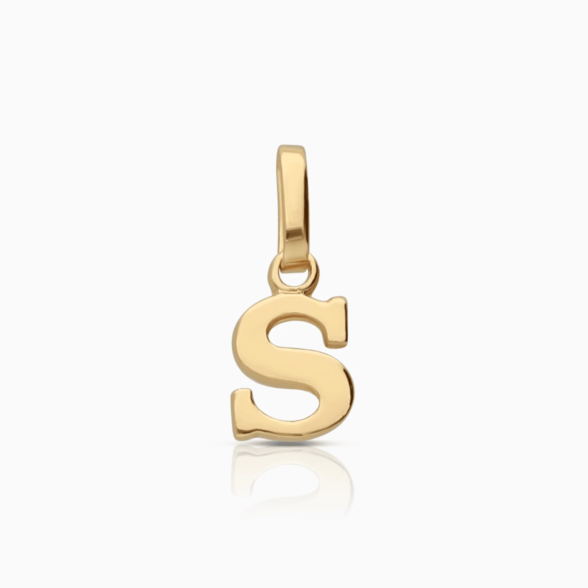 Initial pendant 0.37g 18K gold