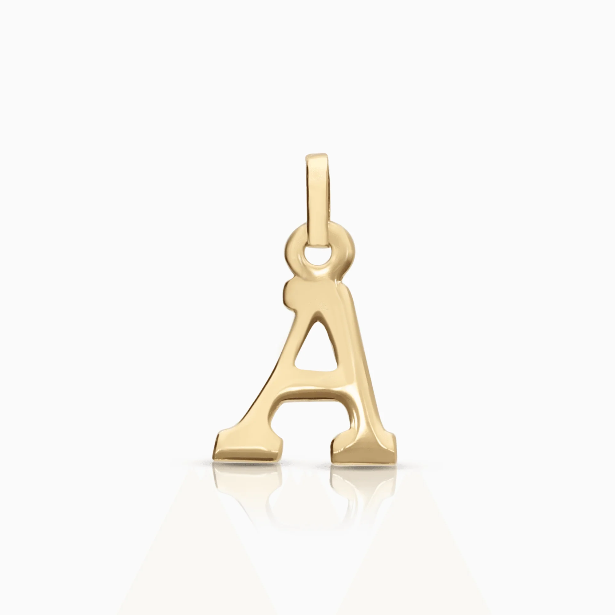 Initial pendant 0.37g 18K gold