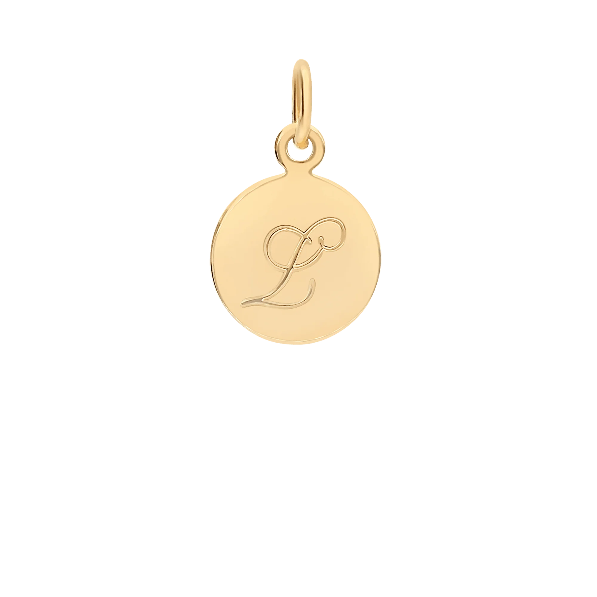 Letter pendant 0.49g 18K gold - Image 2