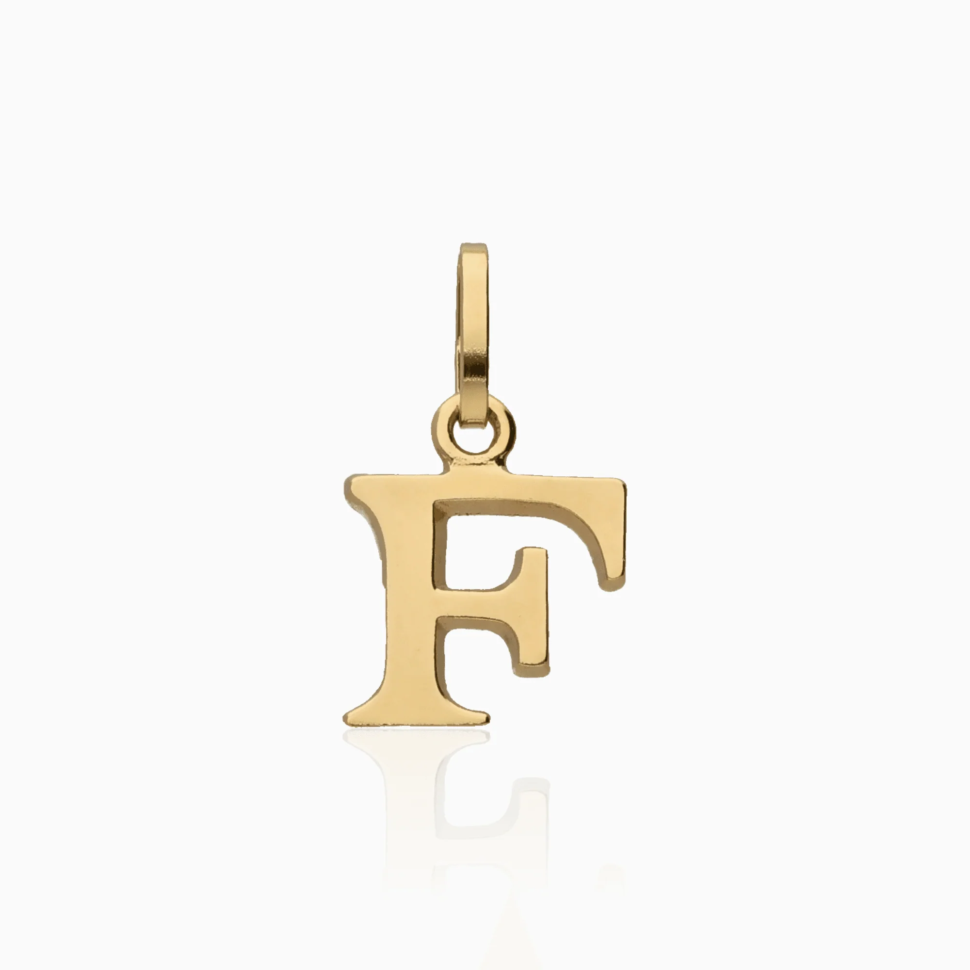 Letter pendant 0.52g 18K gold