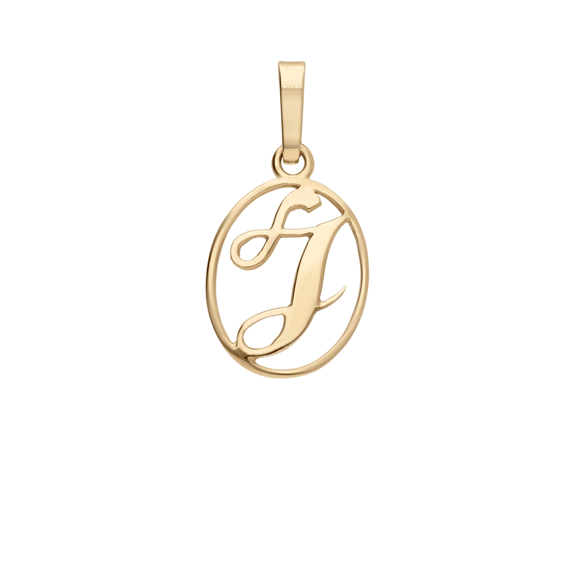 Letter pendant 0.58g 18K gold - Image 2