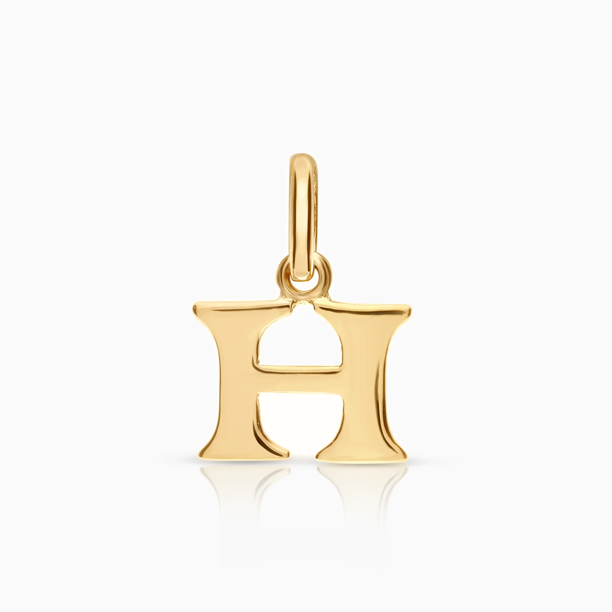 Pendant letter 0.93g 18K gold