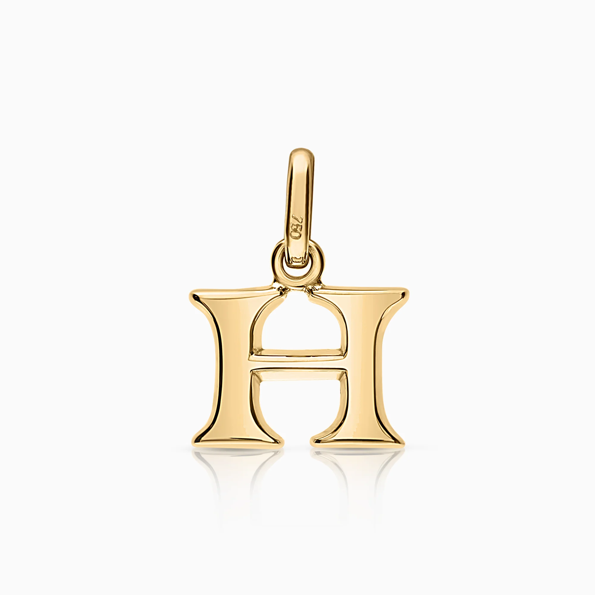 Letter Pendant 0.97g 18K Gold