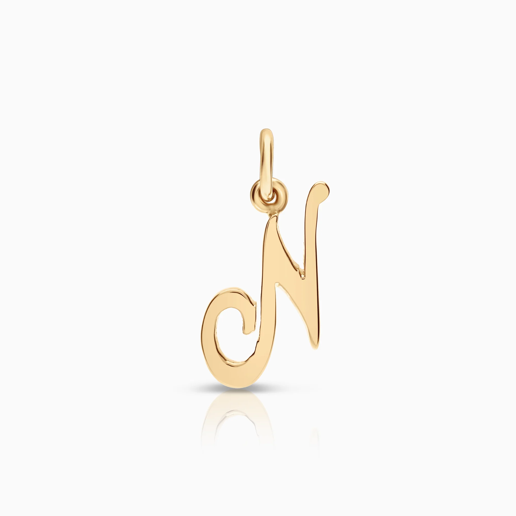 Letter pendant 1.03 g 18K gold