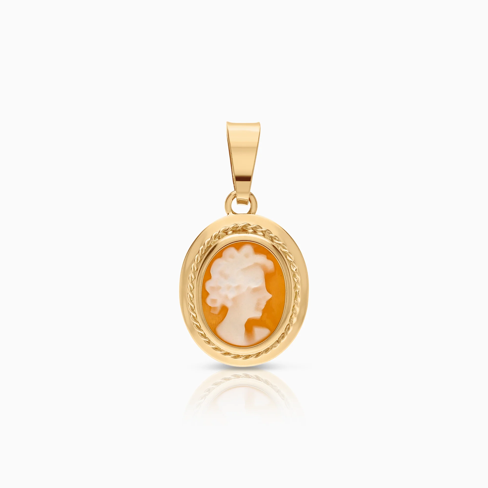 Cameo pendant 0.89g 18K gold