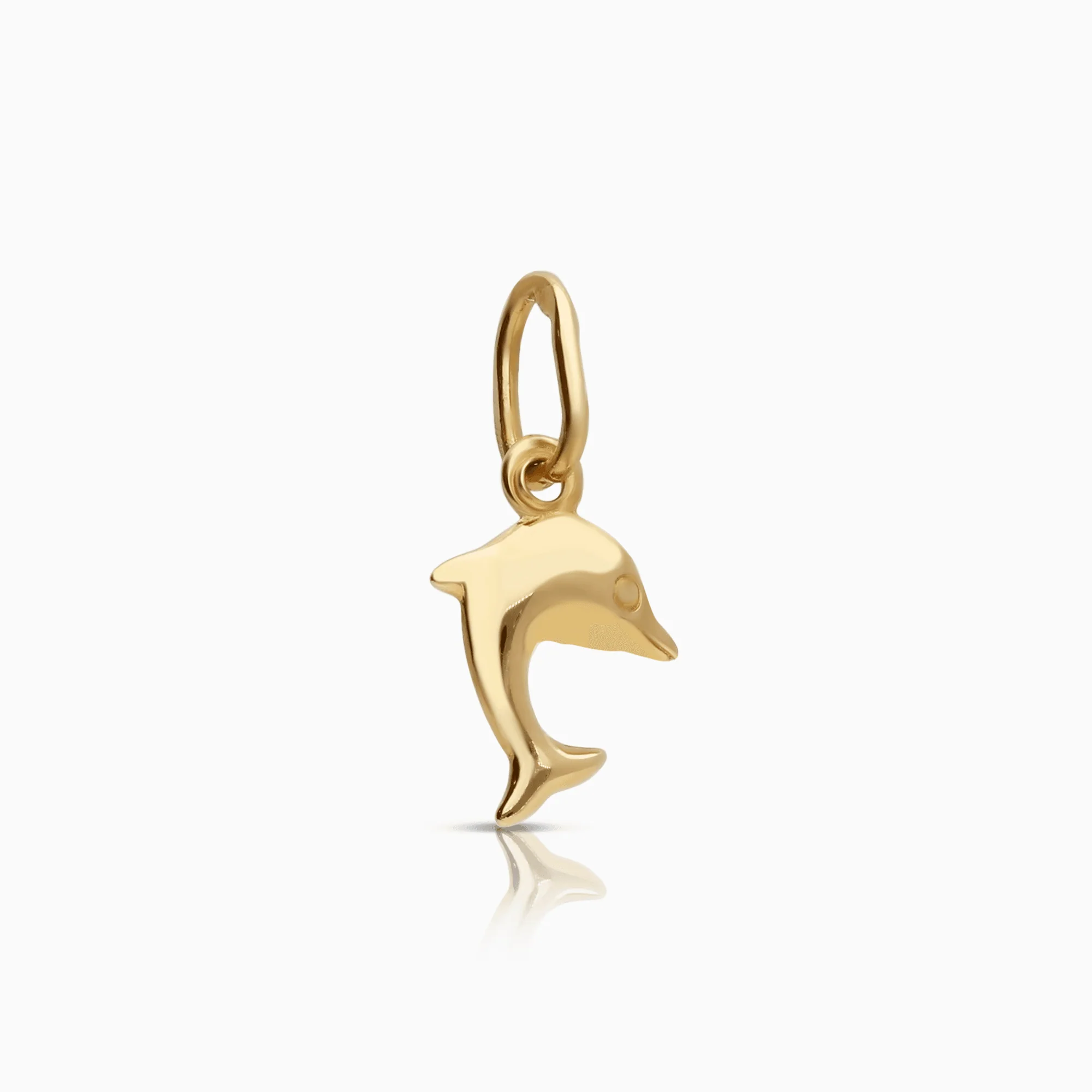 Dolphin pendant 0.39g 18K gold