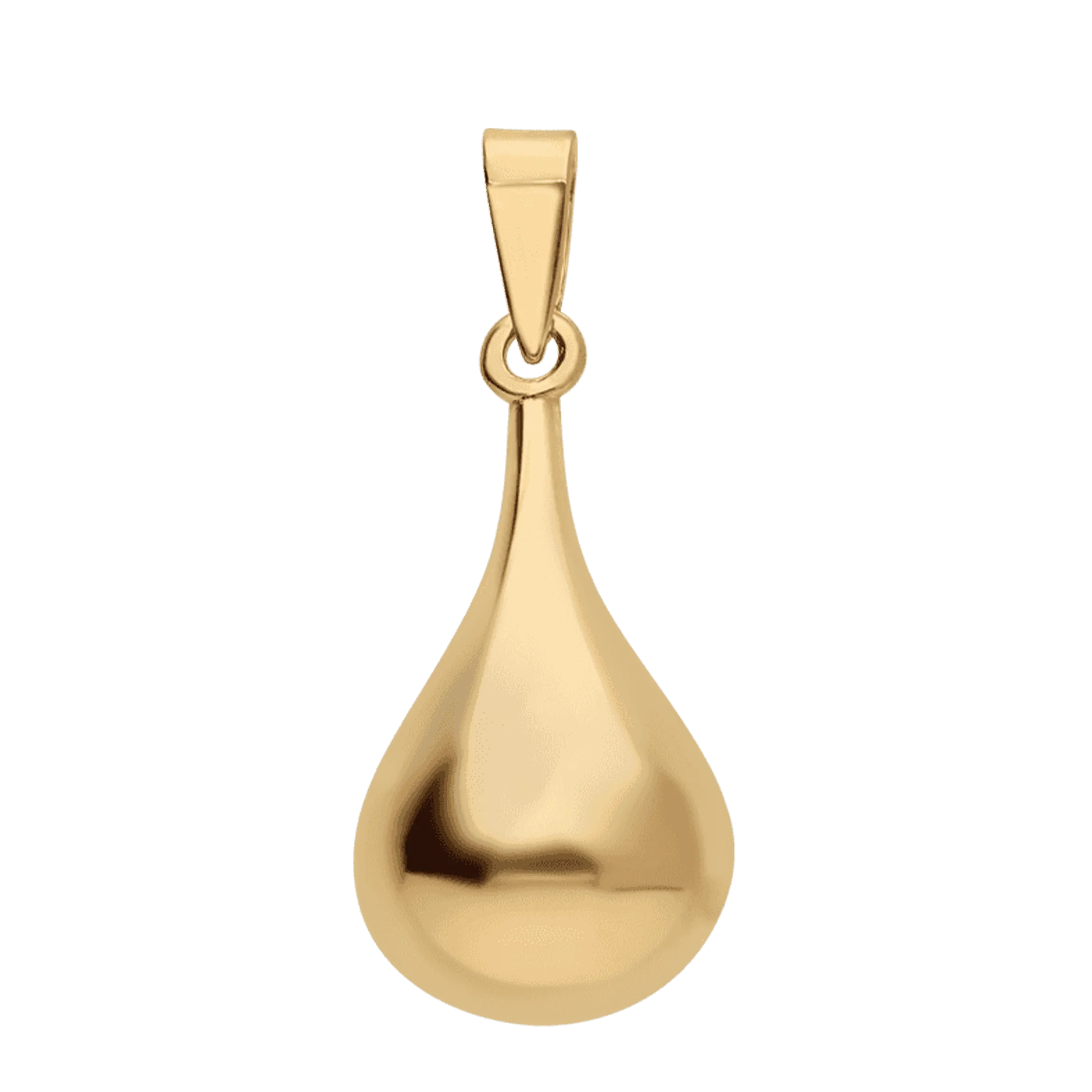 Pendant drop 1.95g 18K gold - Image 2