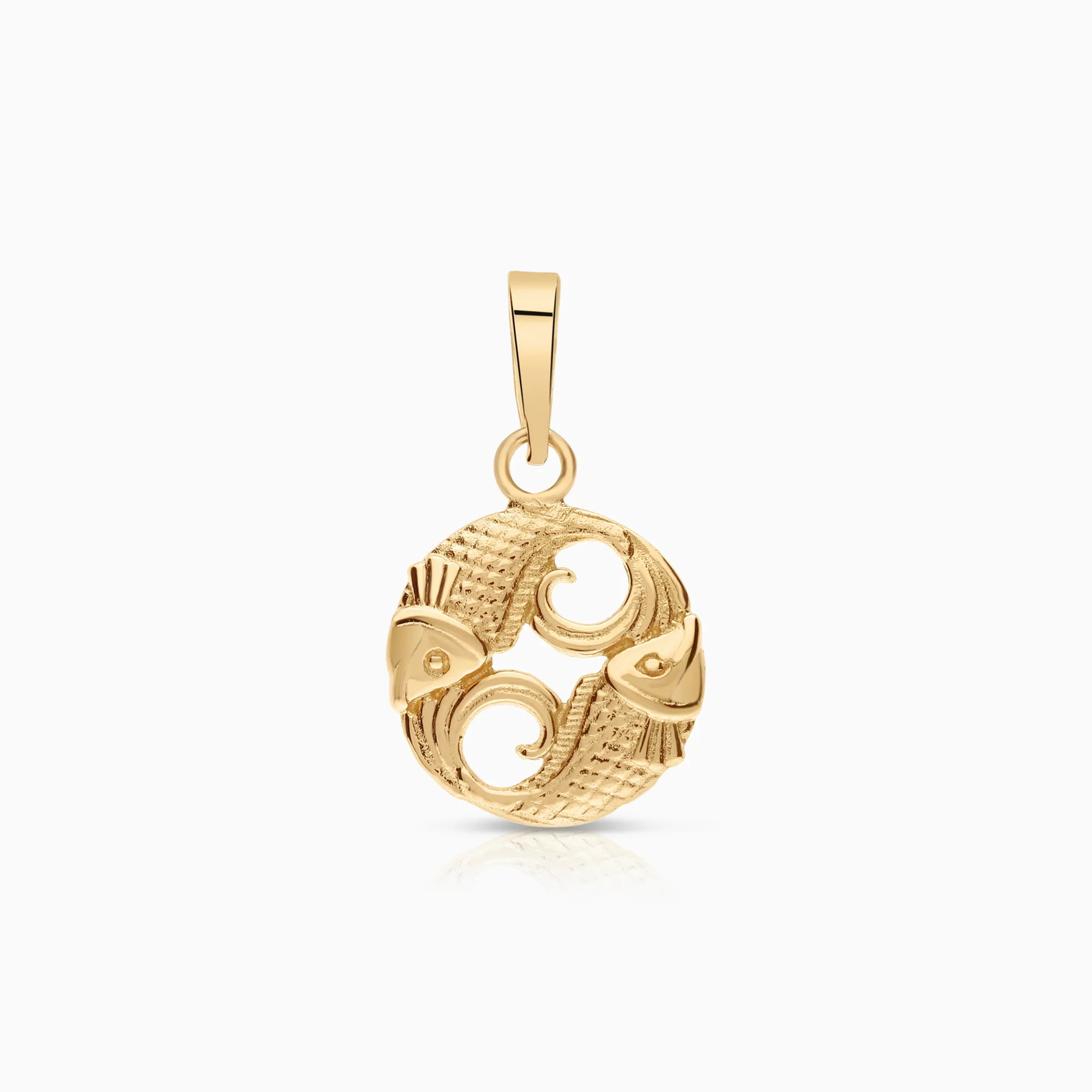 Pisces pendant 0.57g 18K gold