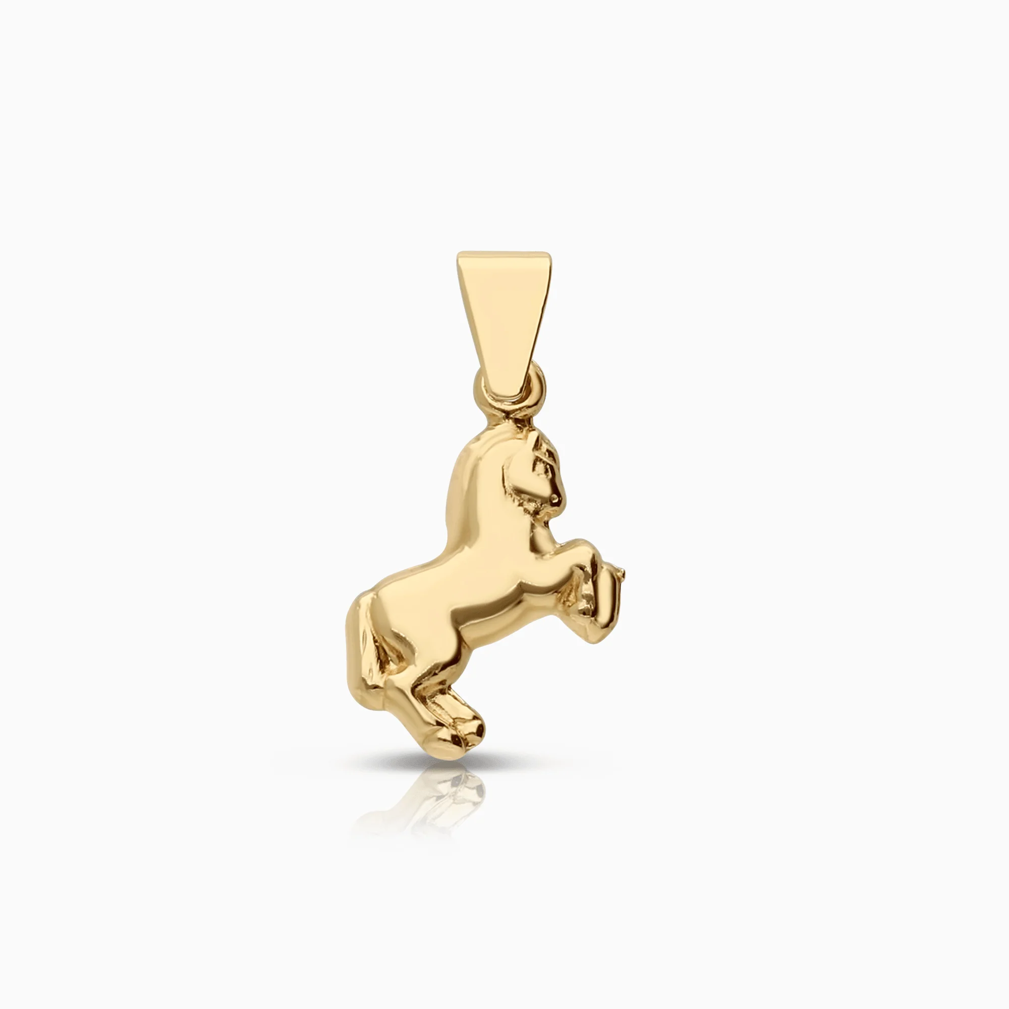 Horse pendant 0.55g 18K gold