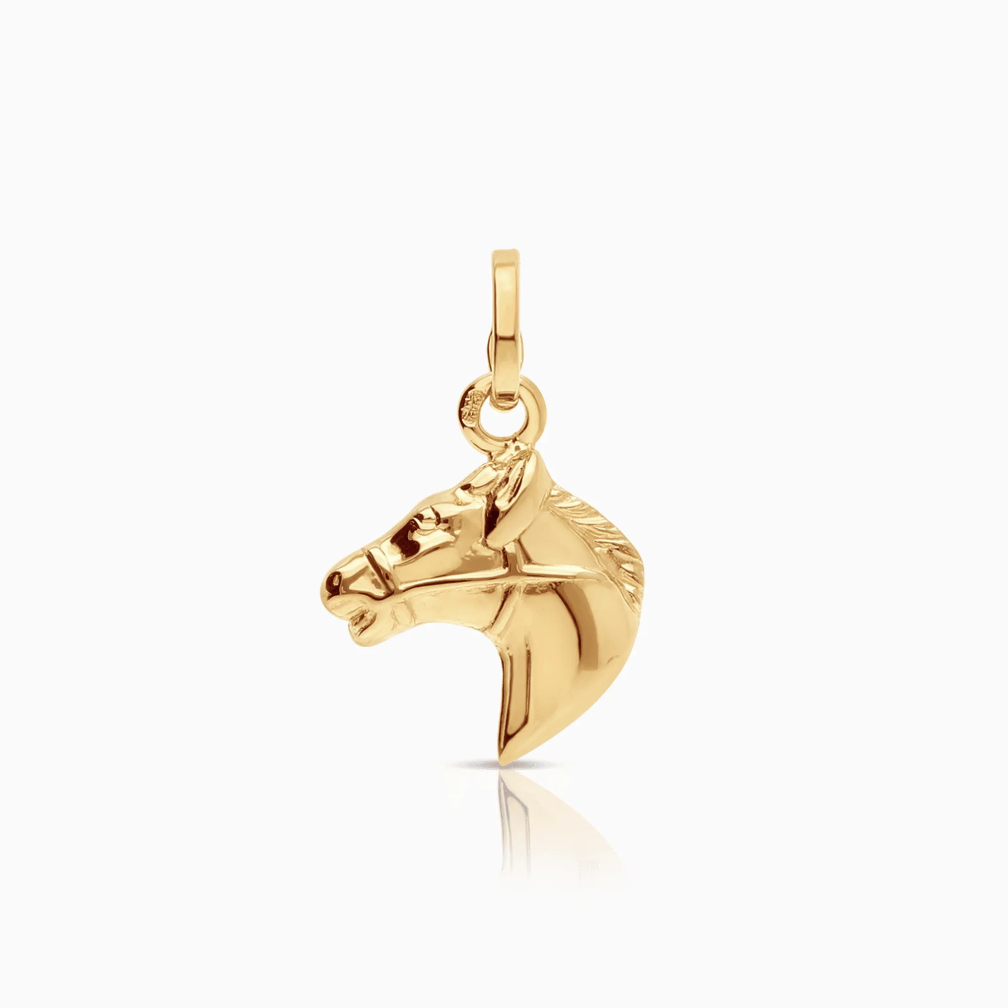 Horse pendant 0.74g 18K gold