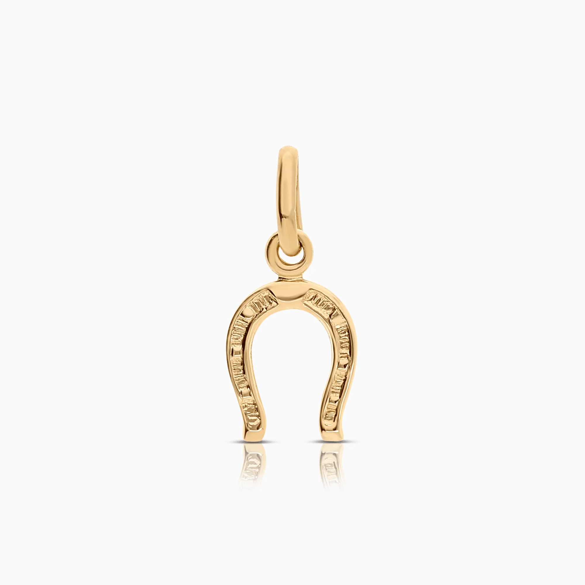 Pendant horseshoe 0.51g 18K gold