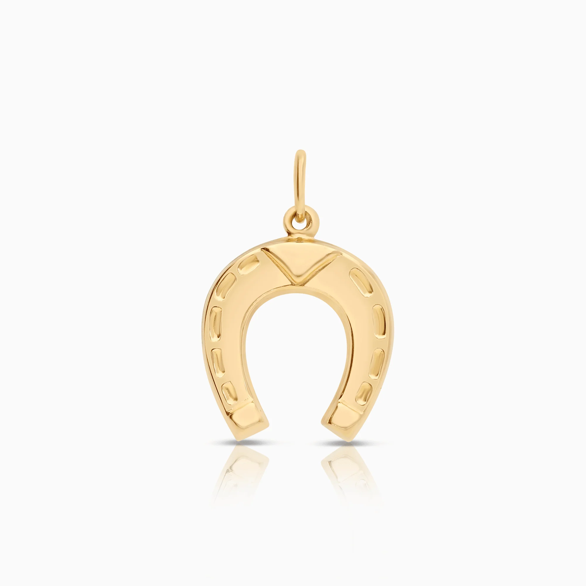 Horseshoe pendant 0.94g 18K gold