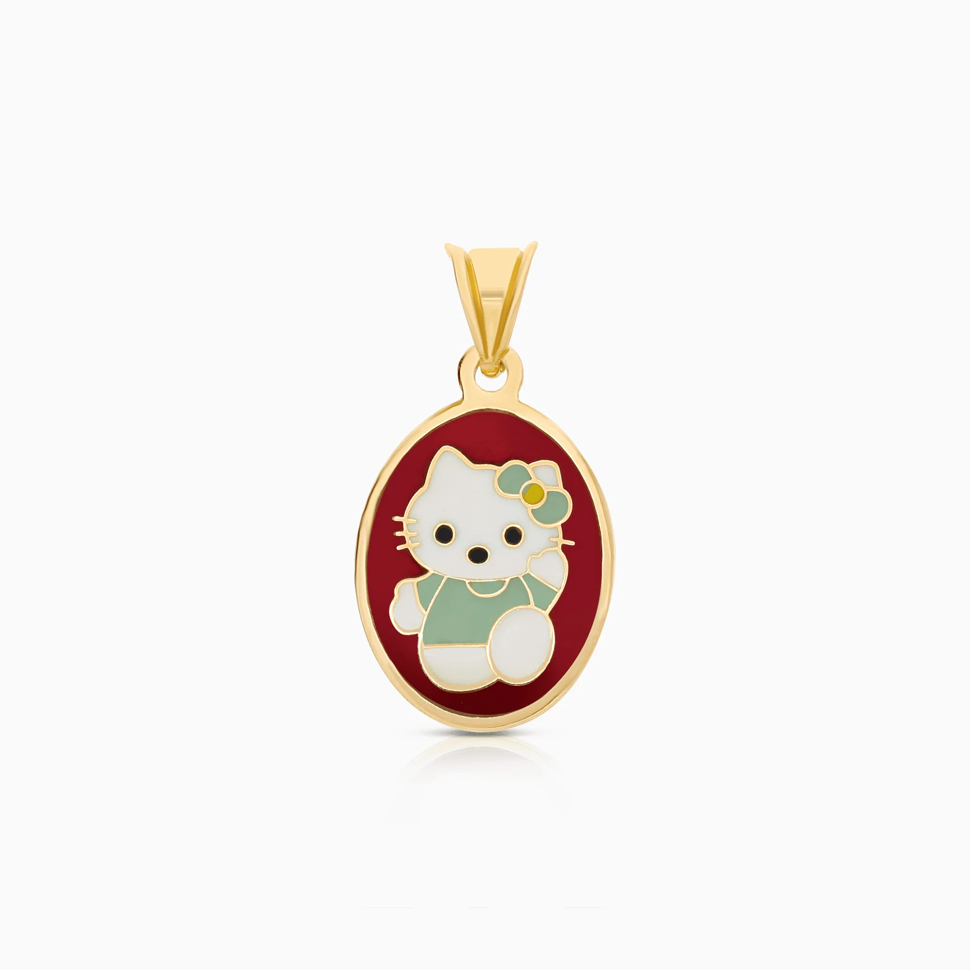 Hello Kitty Pendant 1.26g 18K Gold