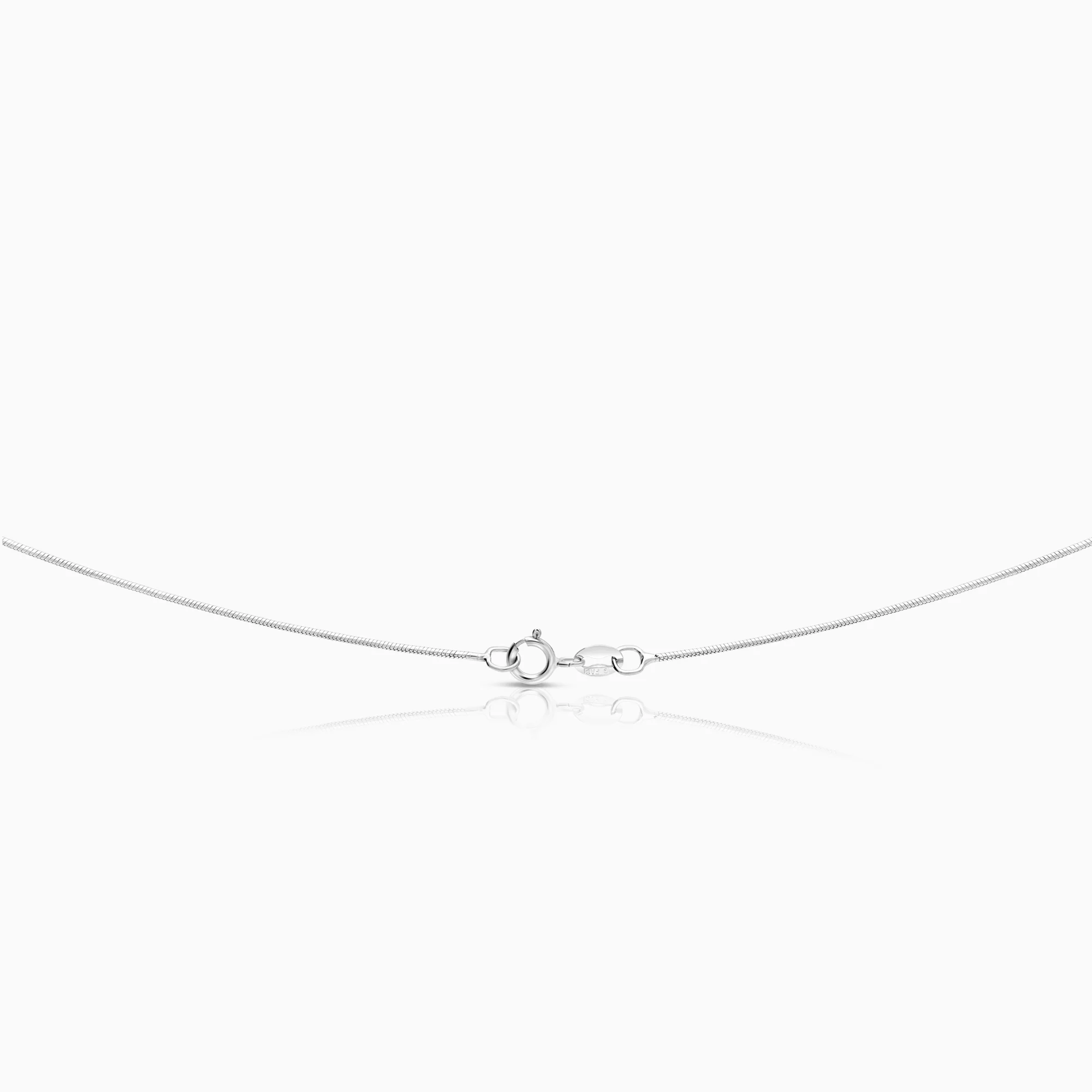 Heart pendant 0.14ct 18K white gold - Image 2