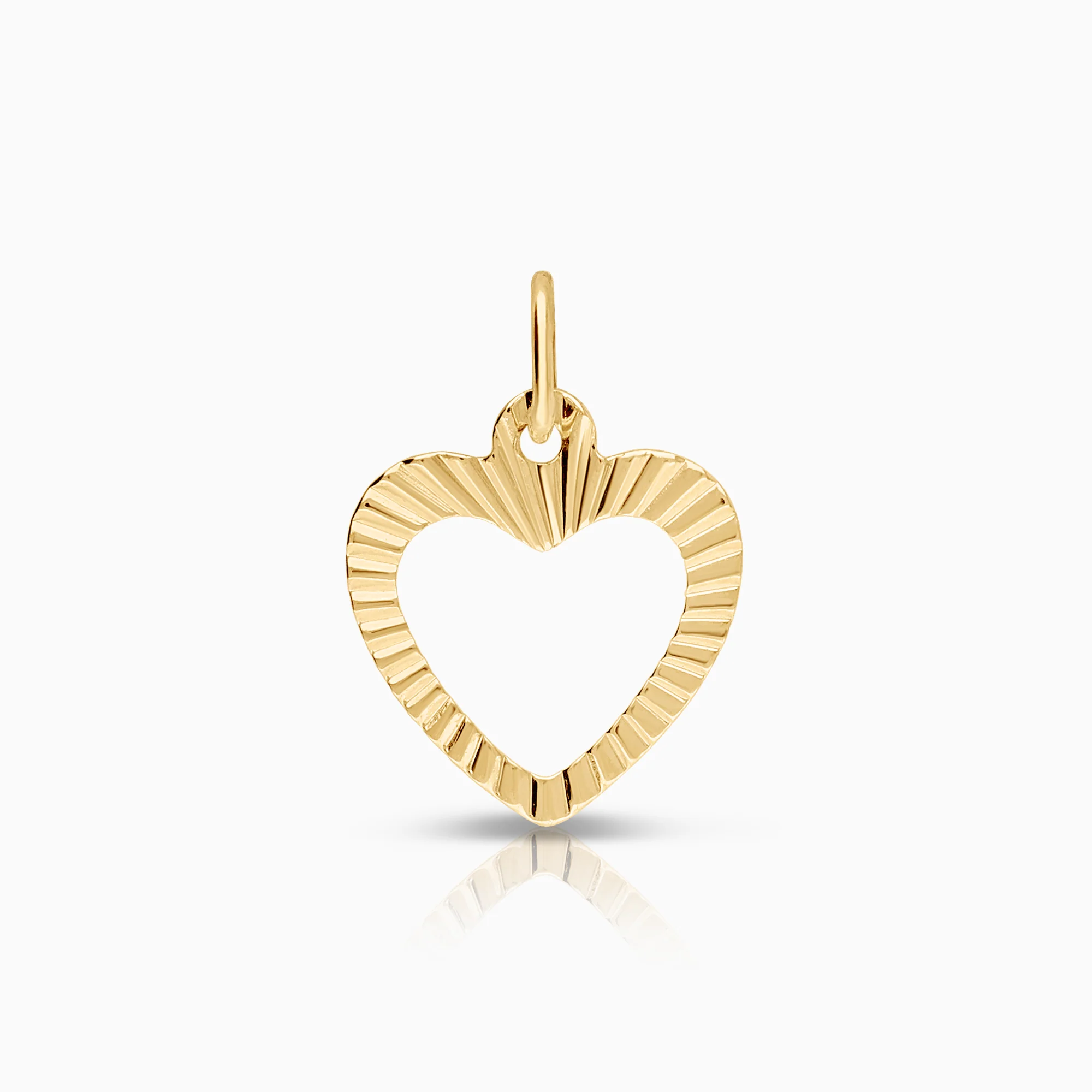 Heart Pendant 0.14g 18K Gold