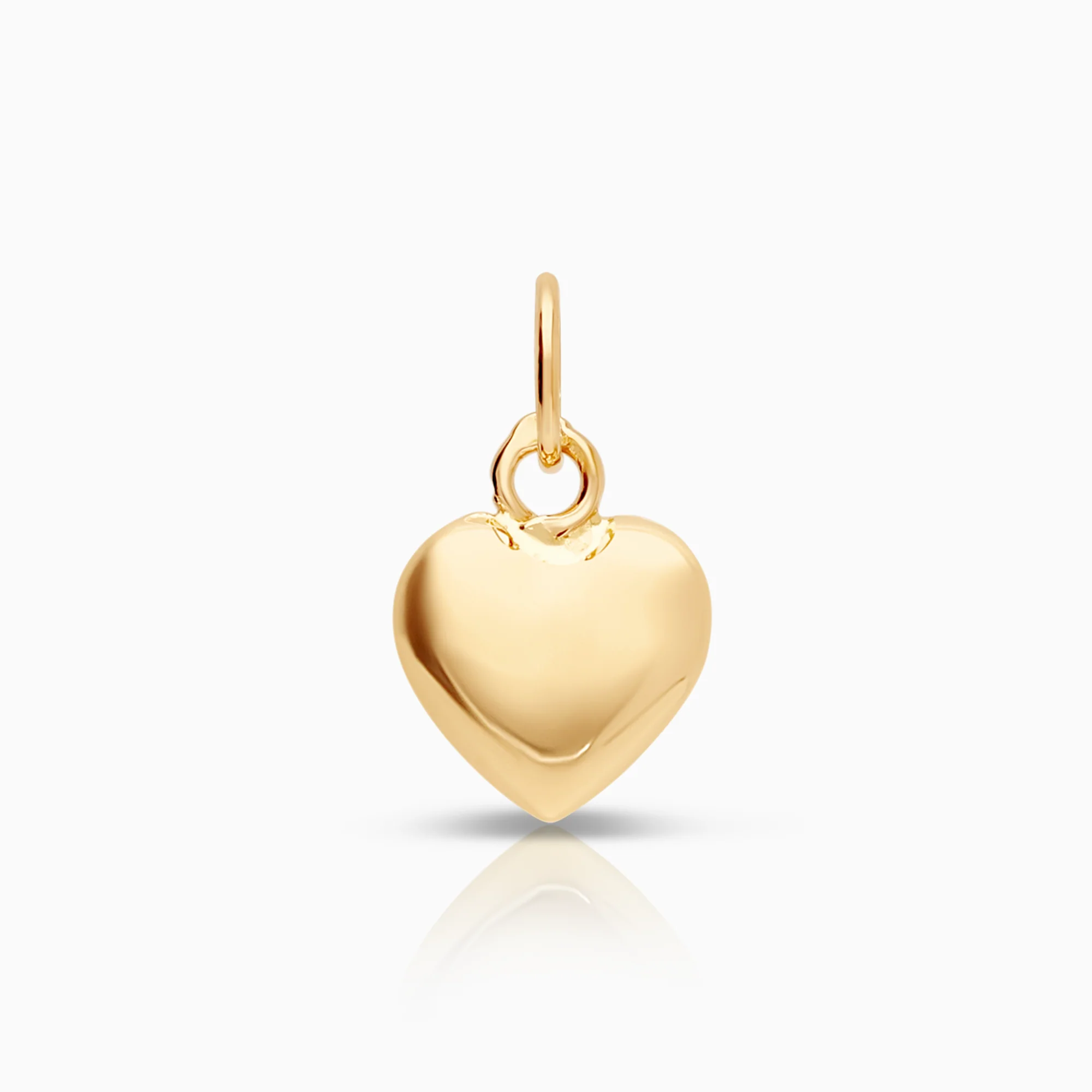 Heart pendant 0.25g 18K gold