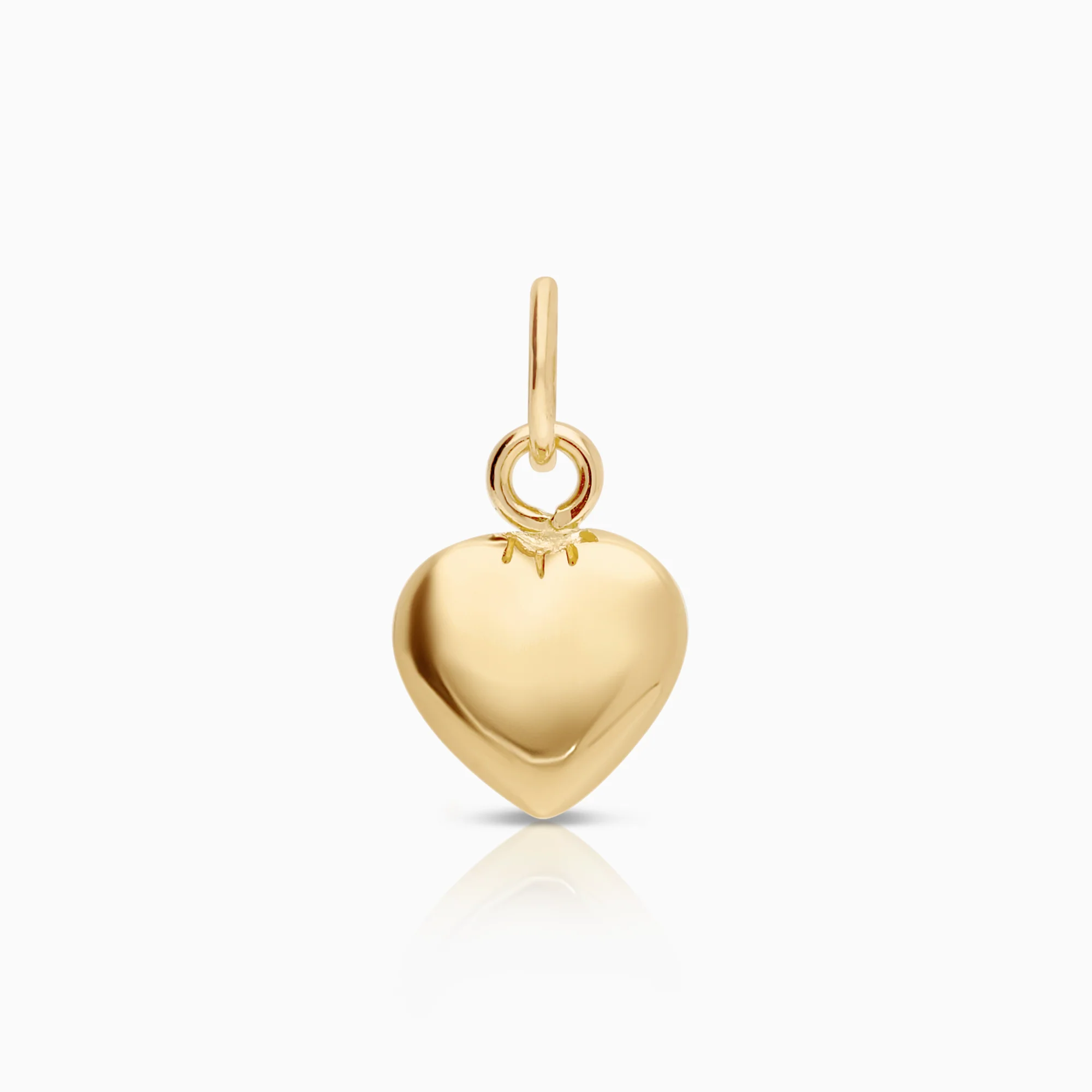 Heart pendant 0.25g 18K gold