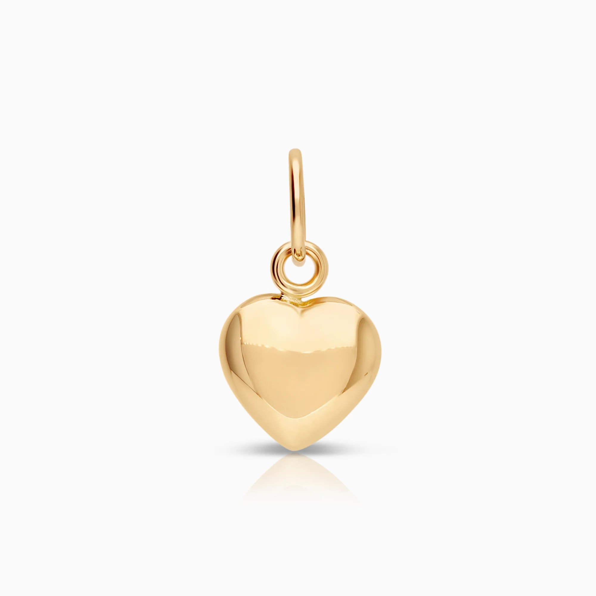 Heart pendant 0.26g 18K gold