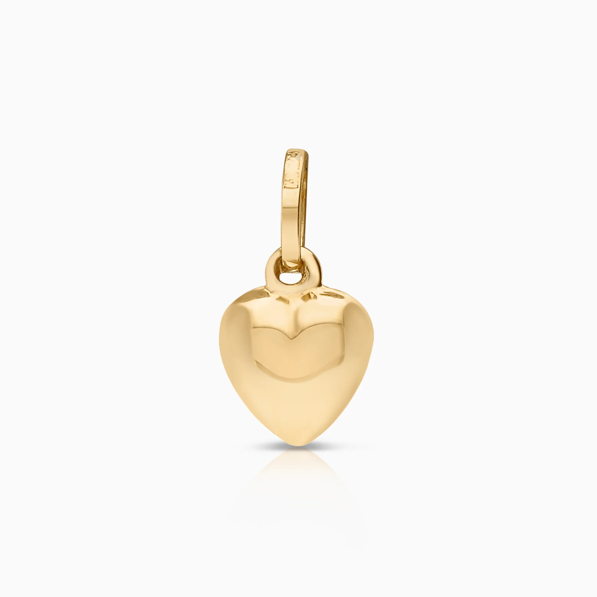 Heart pendant 0.26g 18K gold