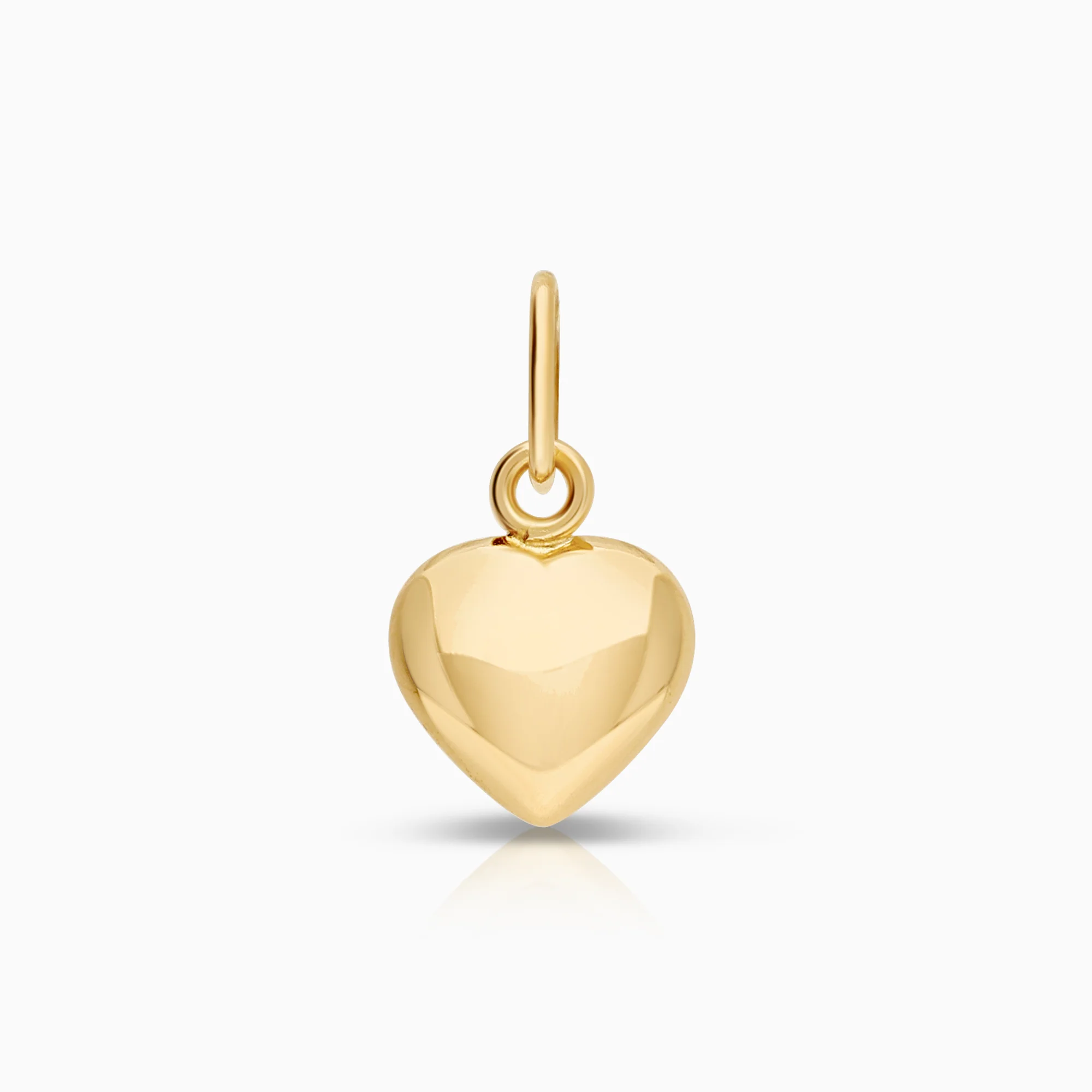 Heart pendant 0.27g 18K gold